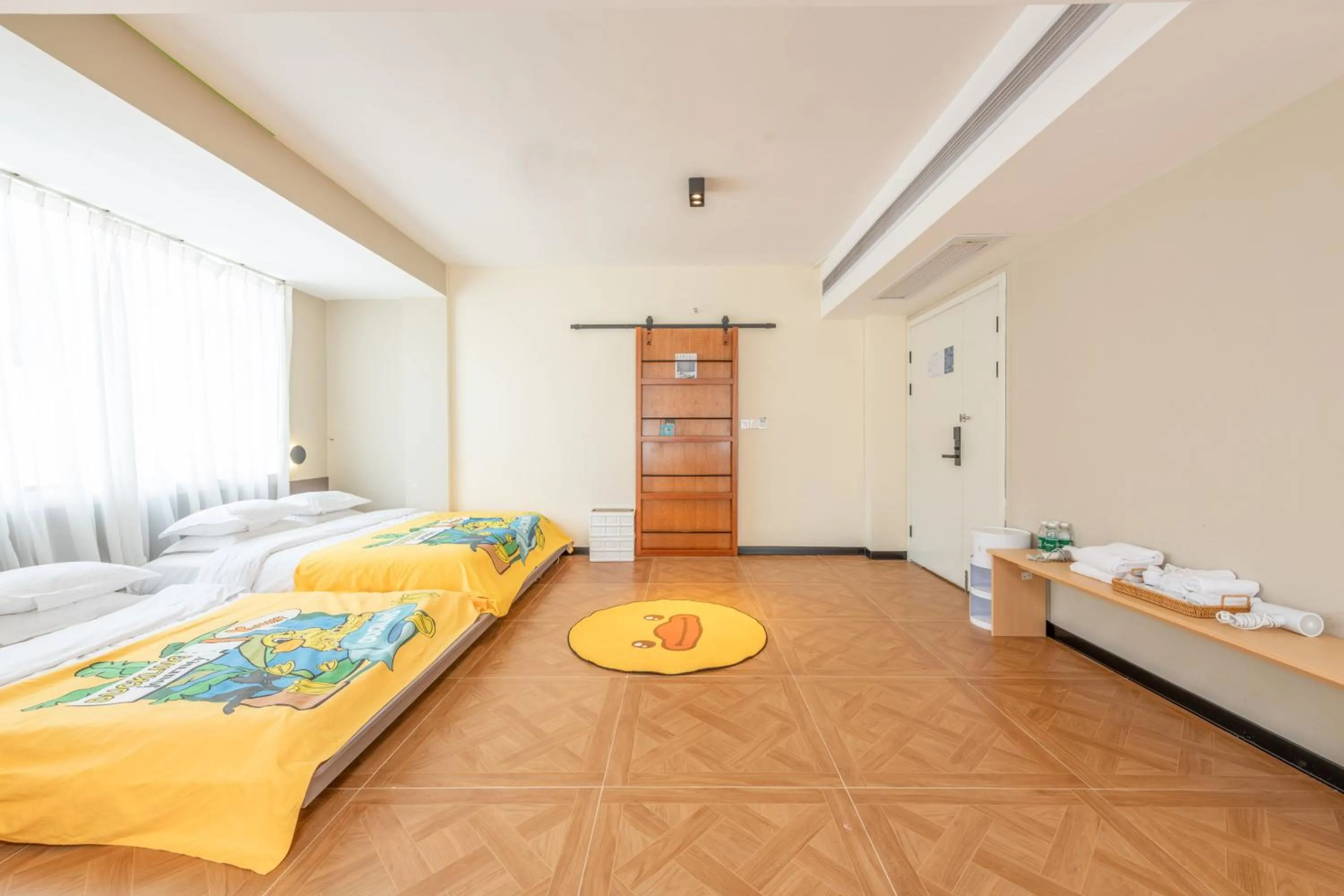 Bed in IM Waiting Hotel