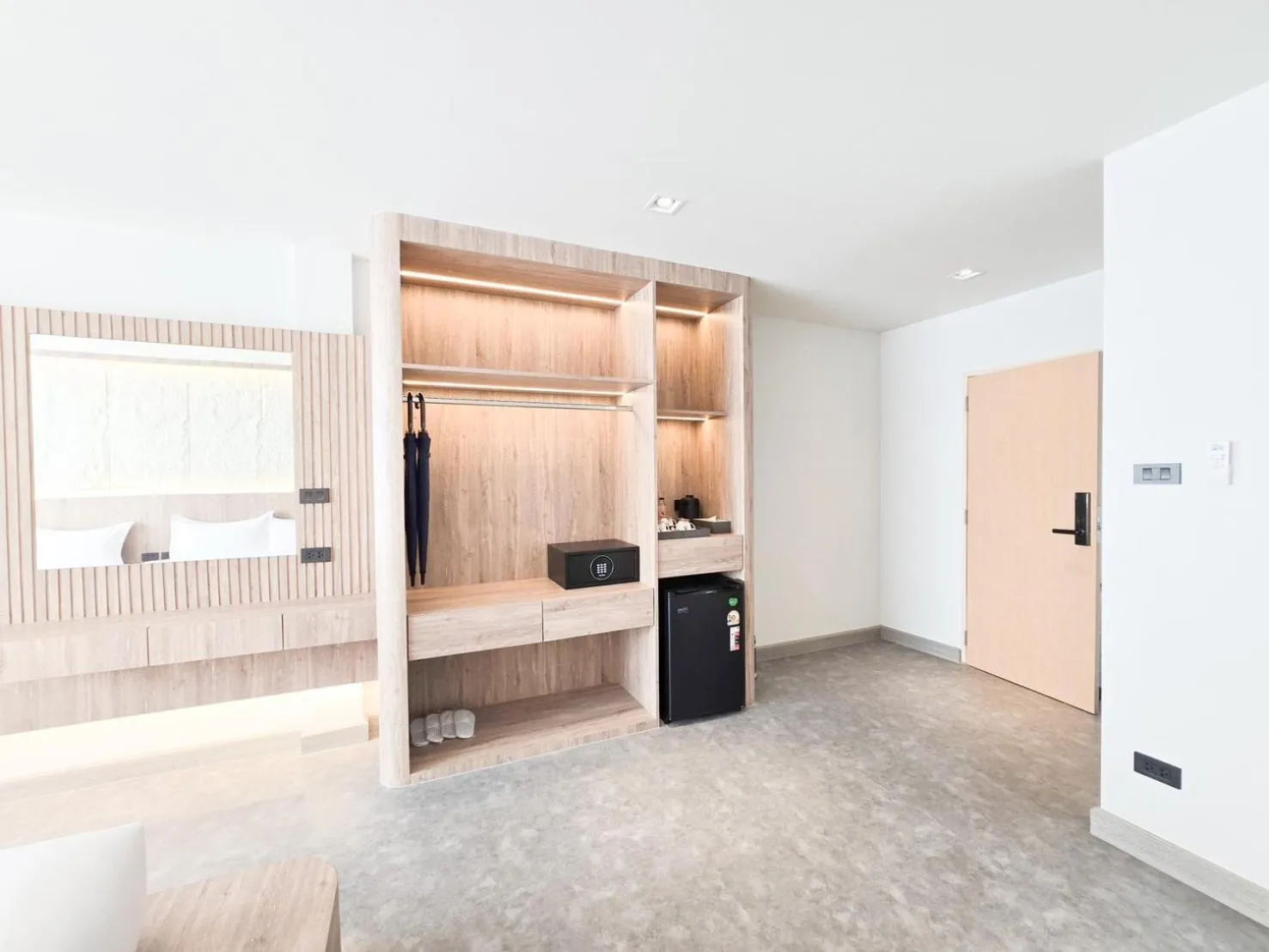 Bed in Ascella Bangkok Hotel