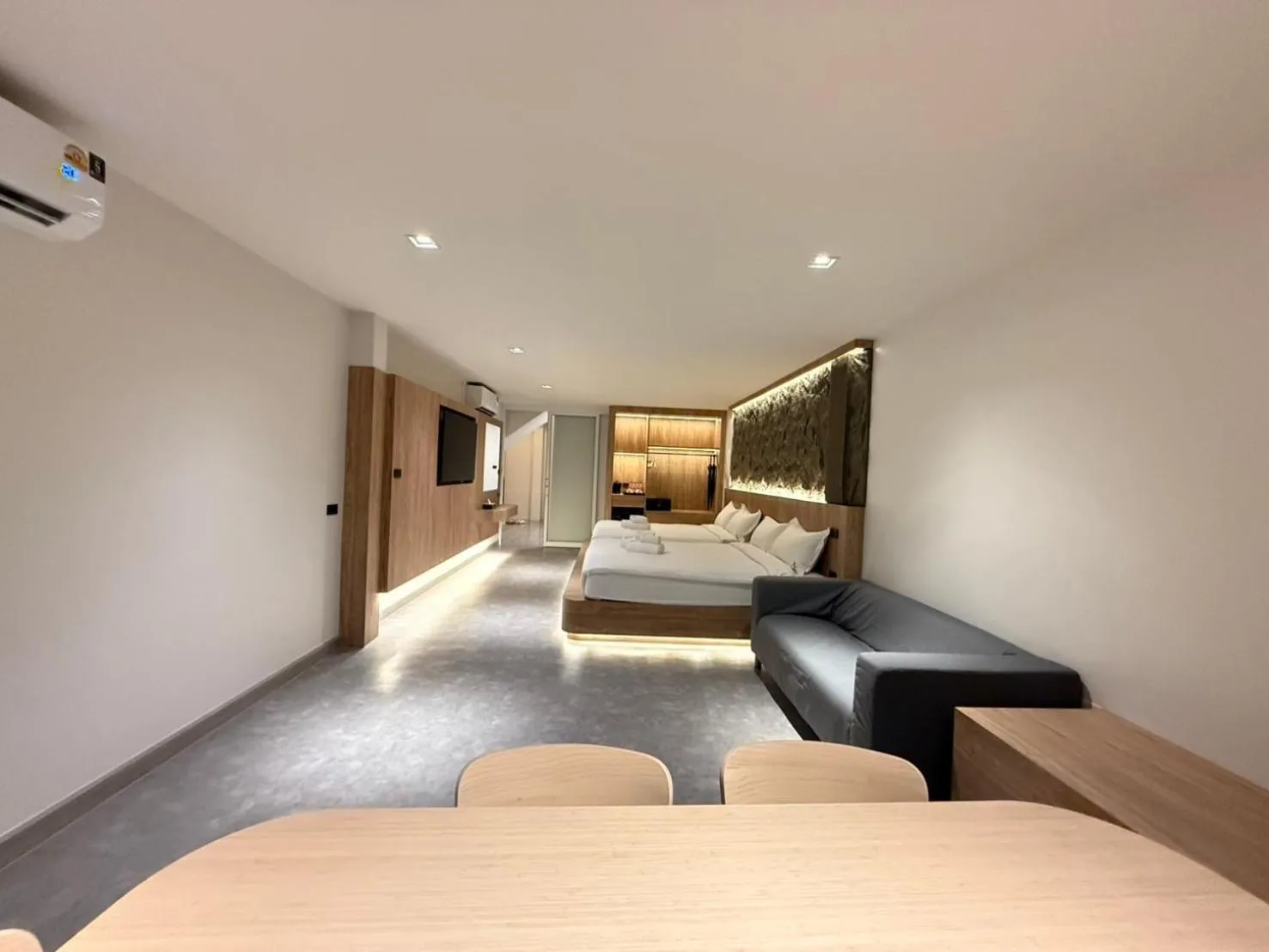 Bed in Ascella Bangkok Hotel