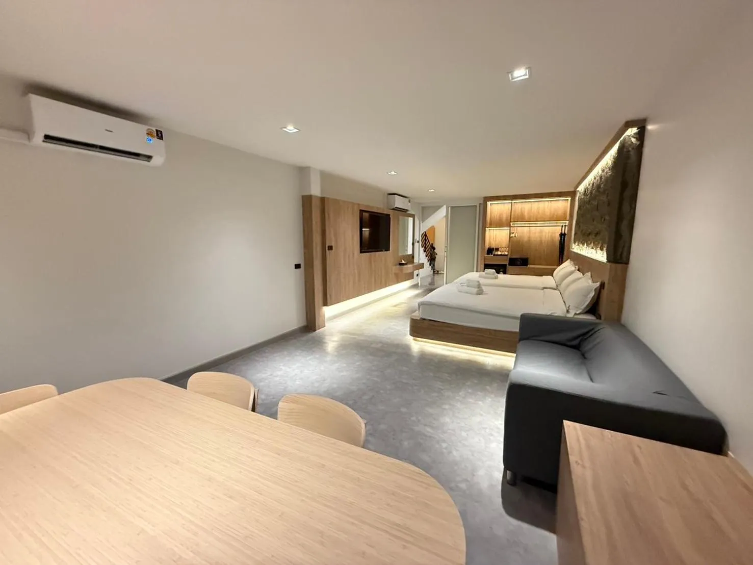 Bed in Ascella Bangkok Hotel