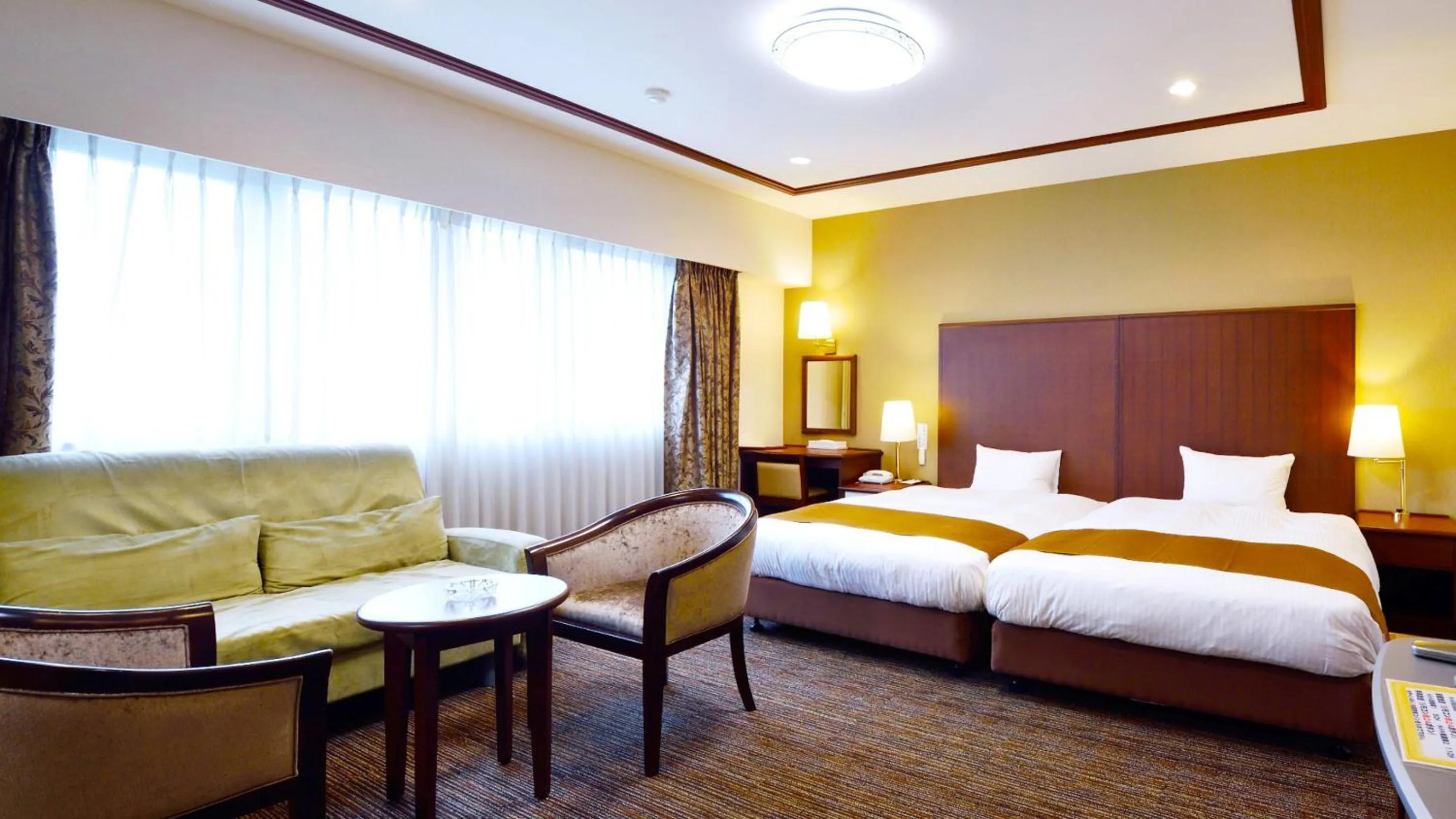 Bed in Hotel GRANDSPA AVENUE