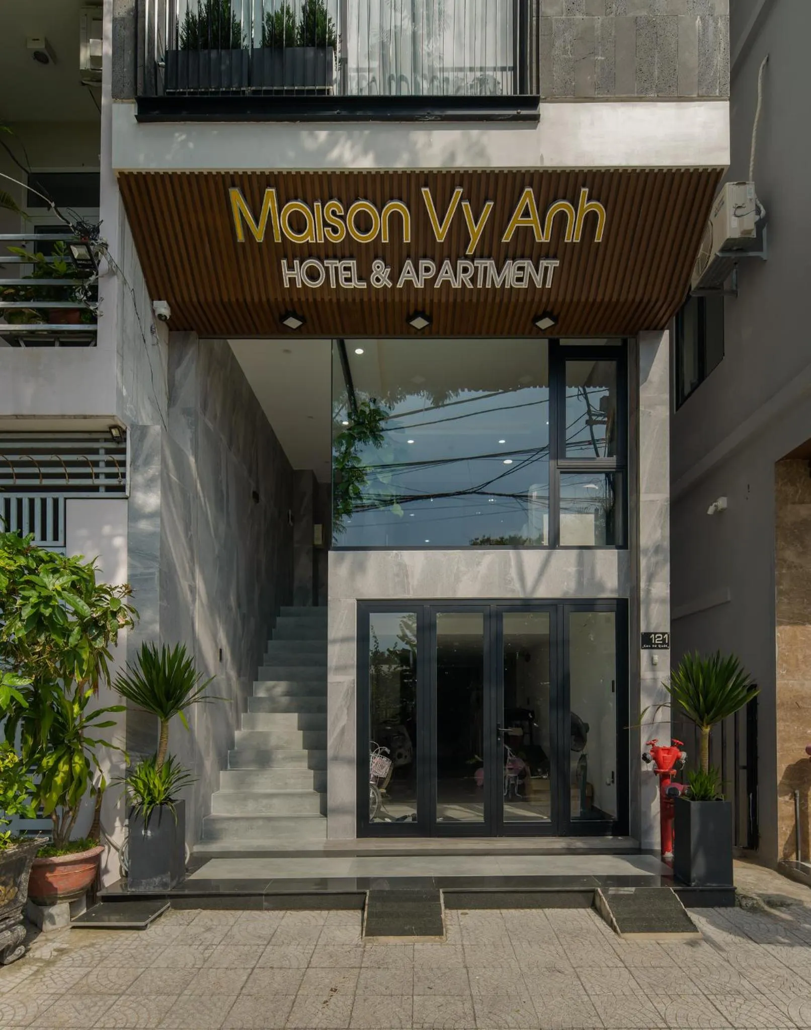 Property building in Maison Vy Anh Hotel & Apartment