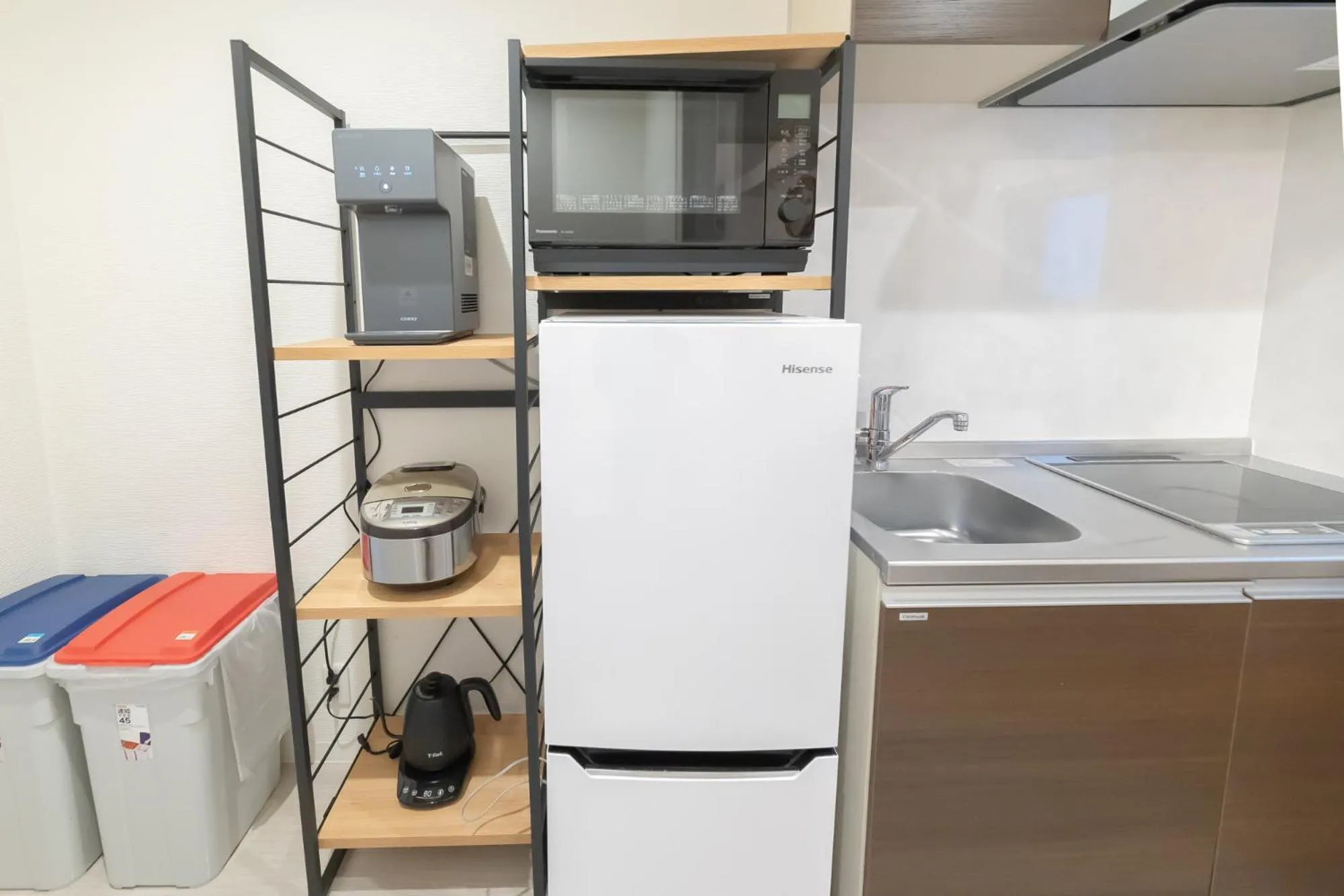 Kitchen or kitchenette in Guest House Nisso