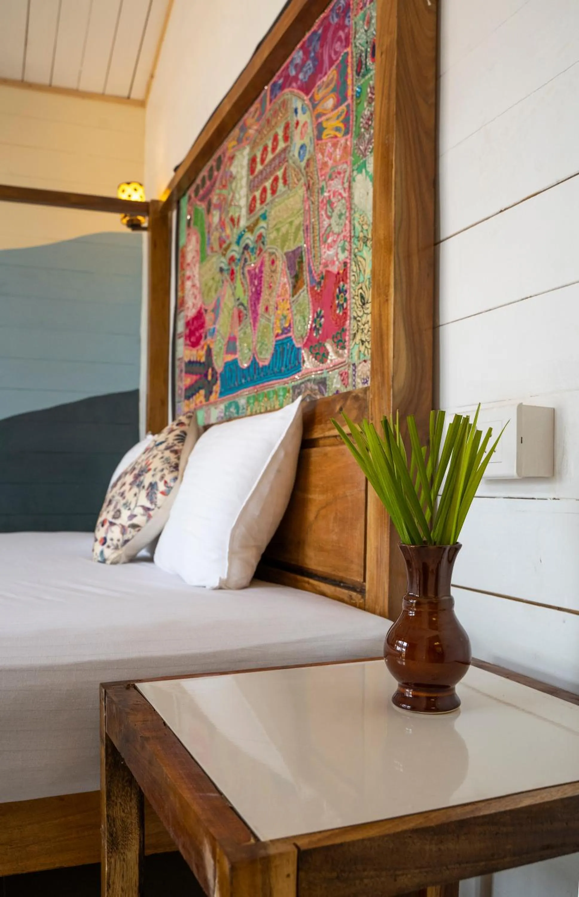 Bed in Shambho Retreat