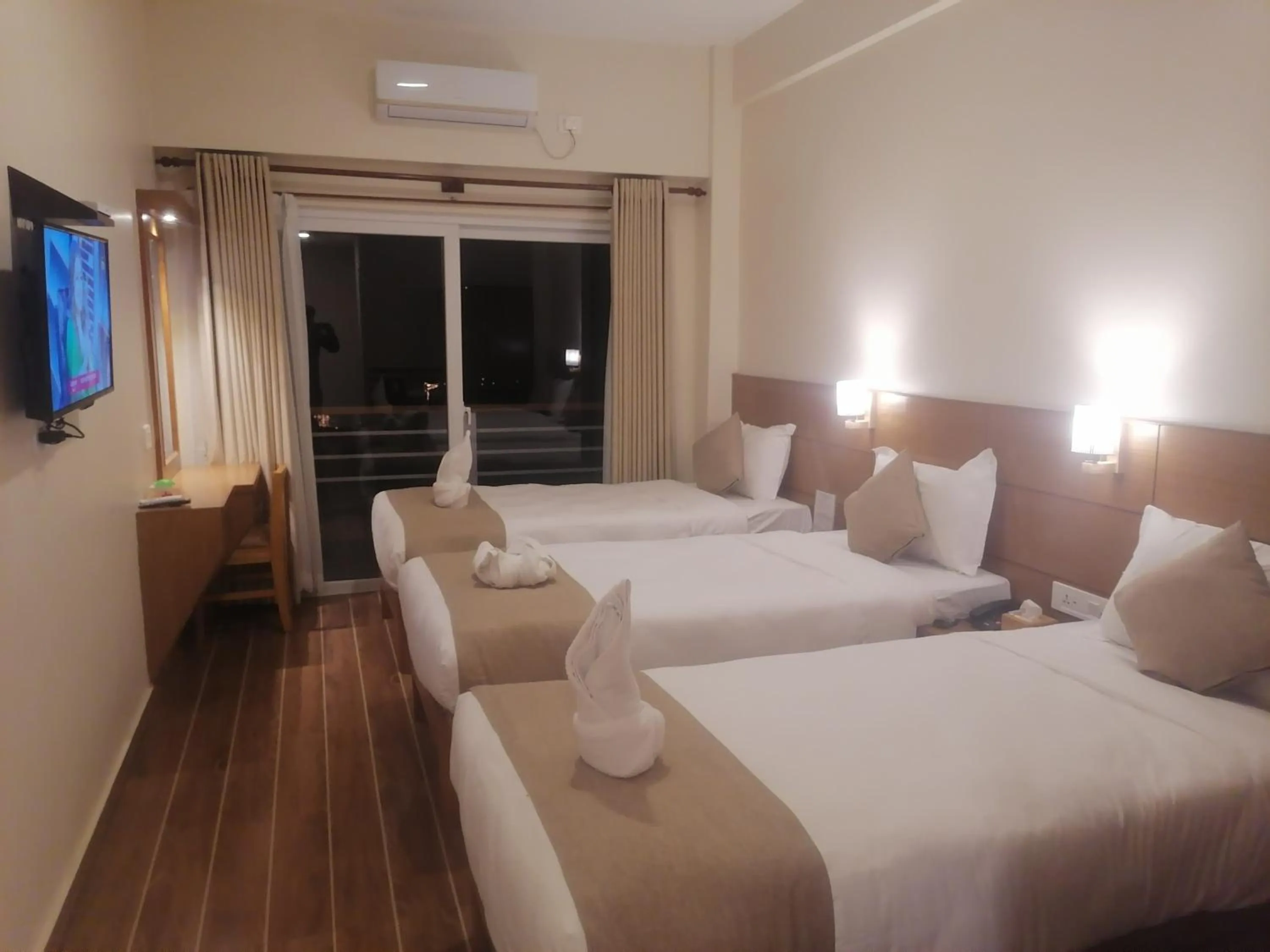 Bed in Urban Boutique Hotel Pokhara