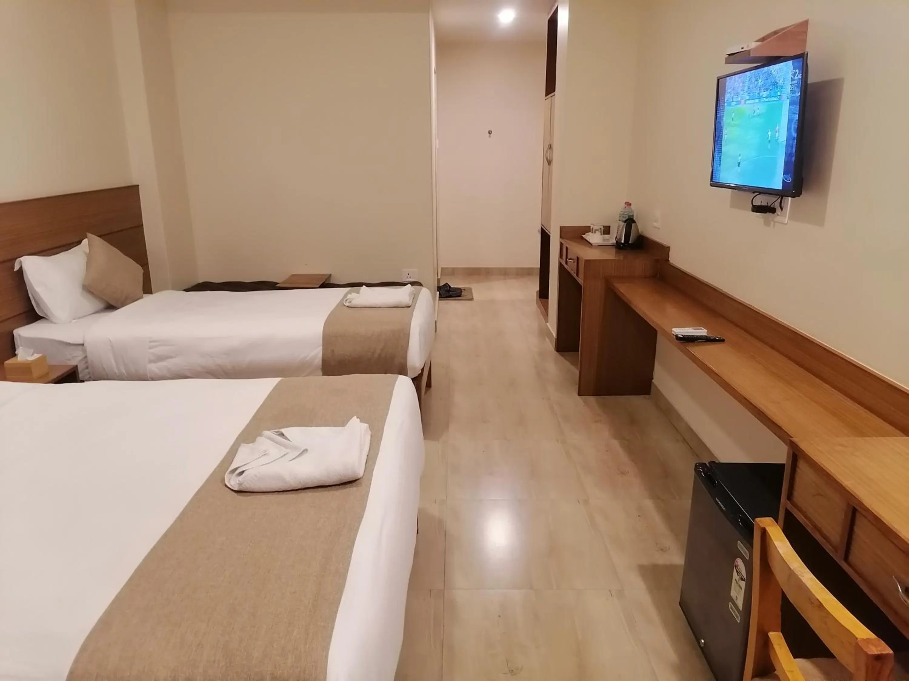 Bed in Urban Boutique Hotel Pokhara