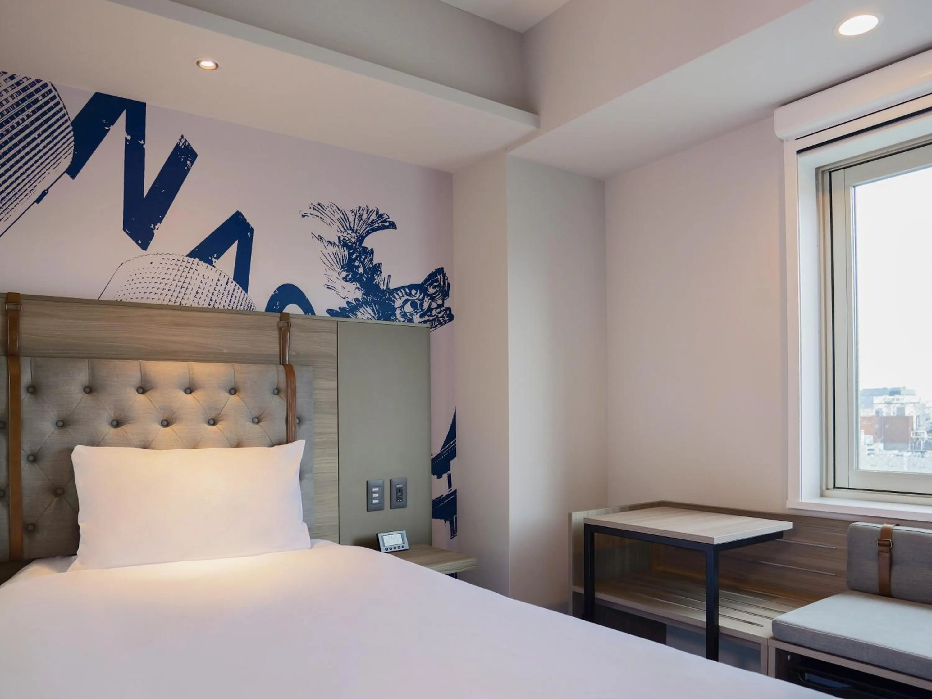 Bed in Travelodge Nagoya Sakae