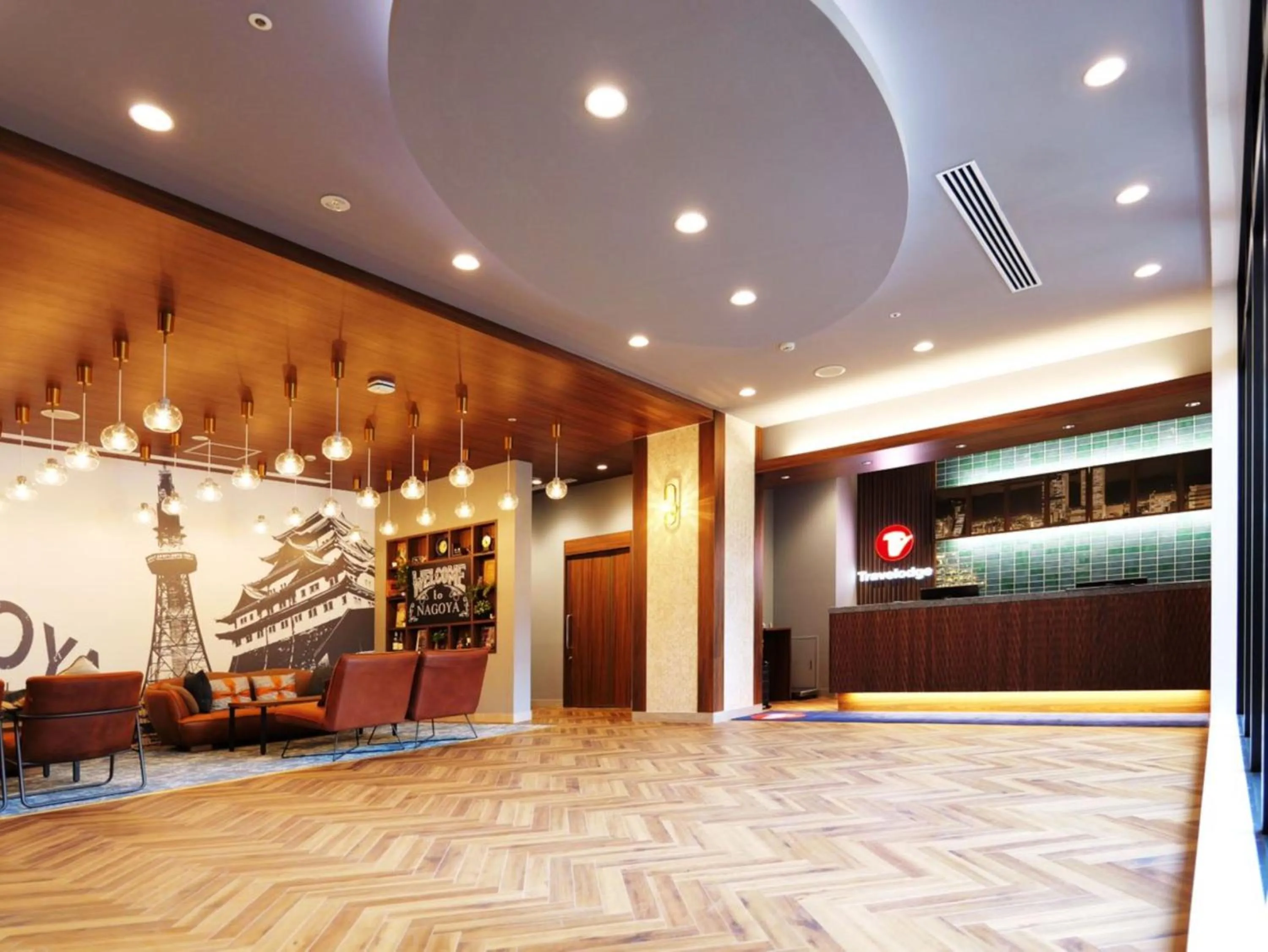 Lobby or reception in Travelodge Nagoya Sakae