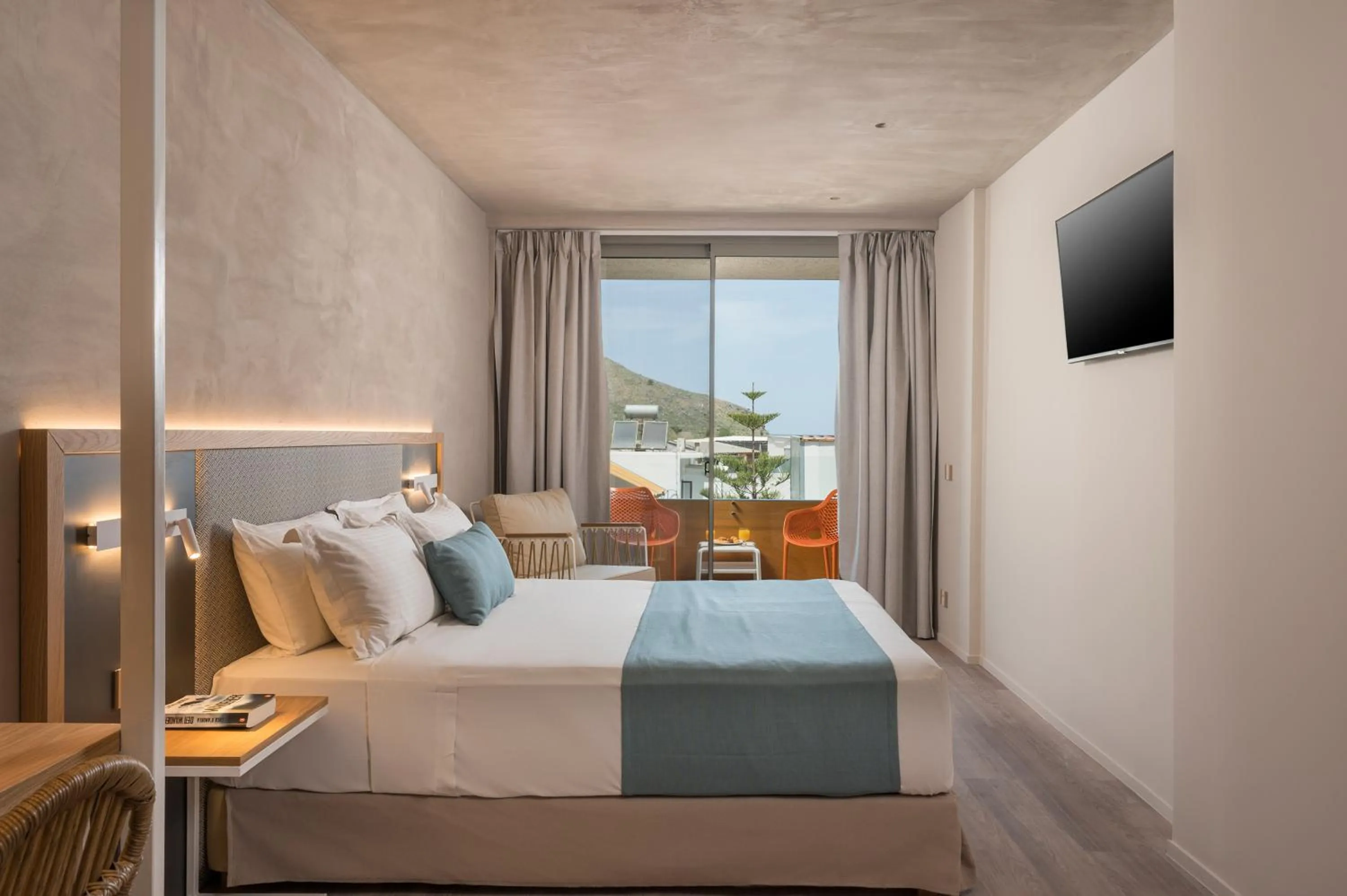 Bedroom in Corissia Beach hotel