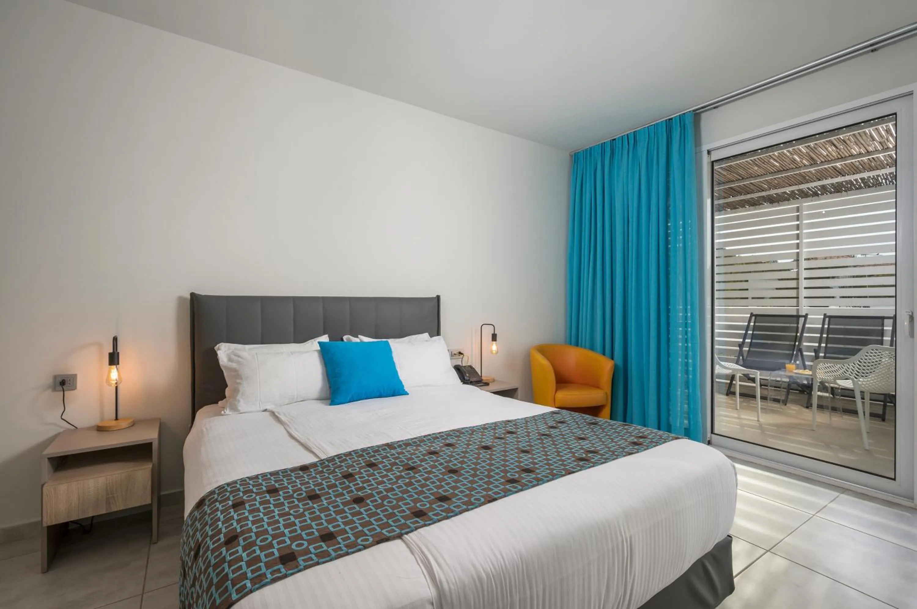 Bedroom in Corissia Beach hotel