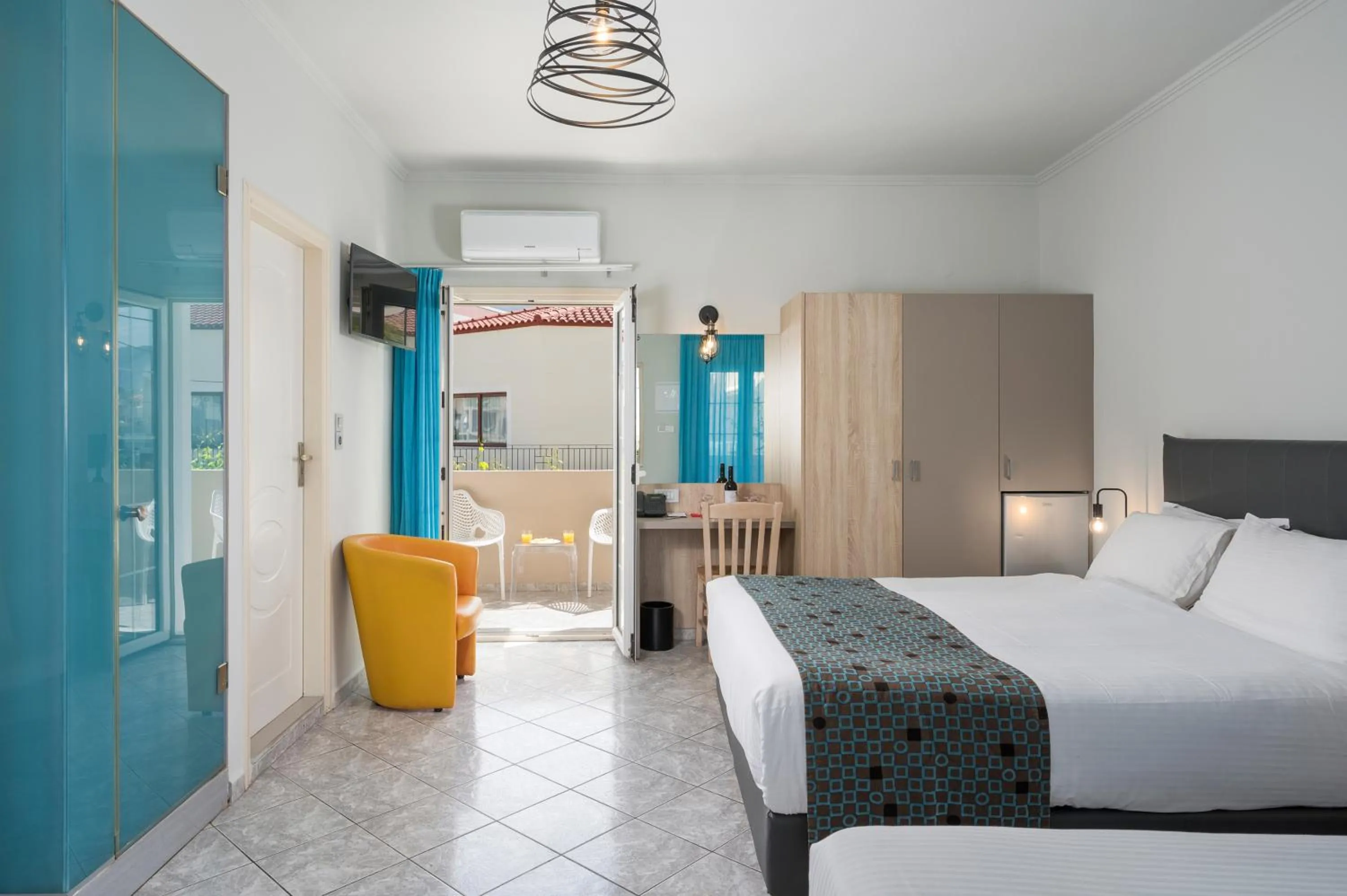 Bedroom in Corissia Beach hotel