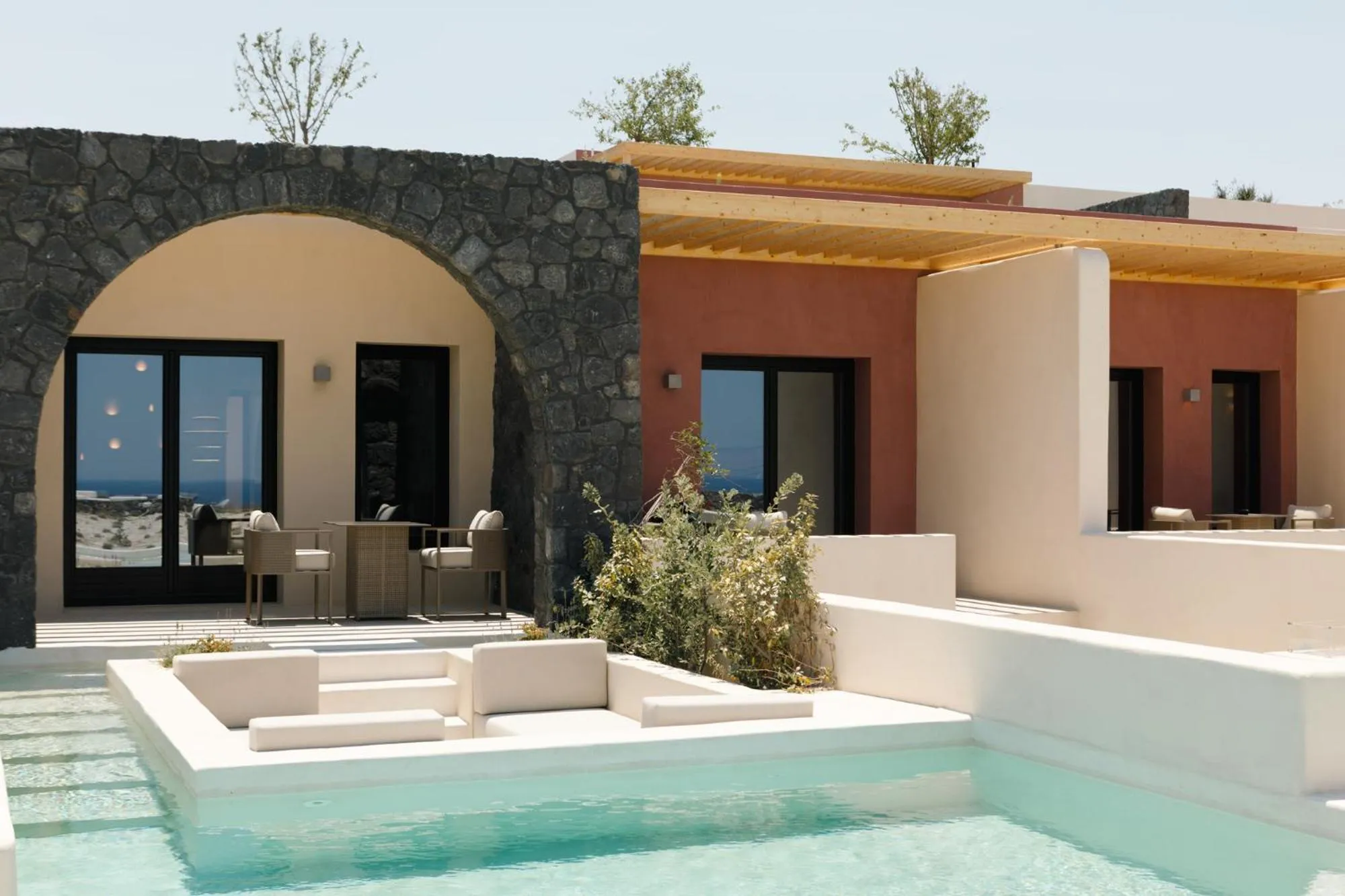 Patio in Elysian Retreat