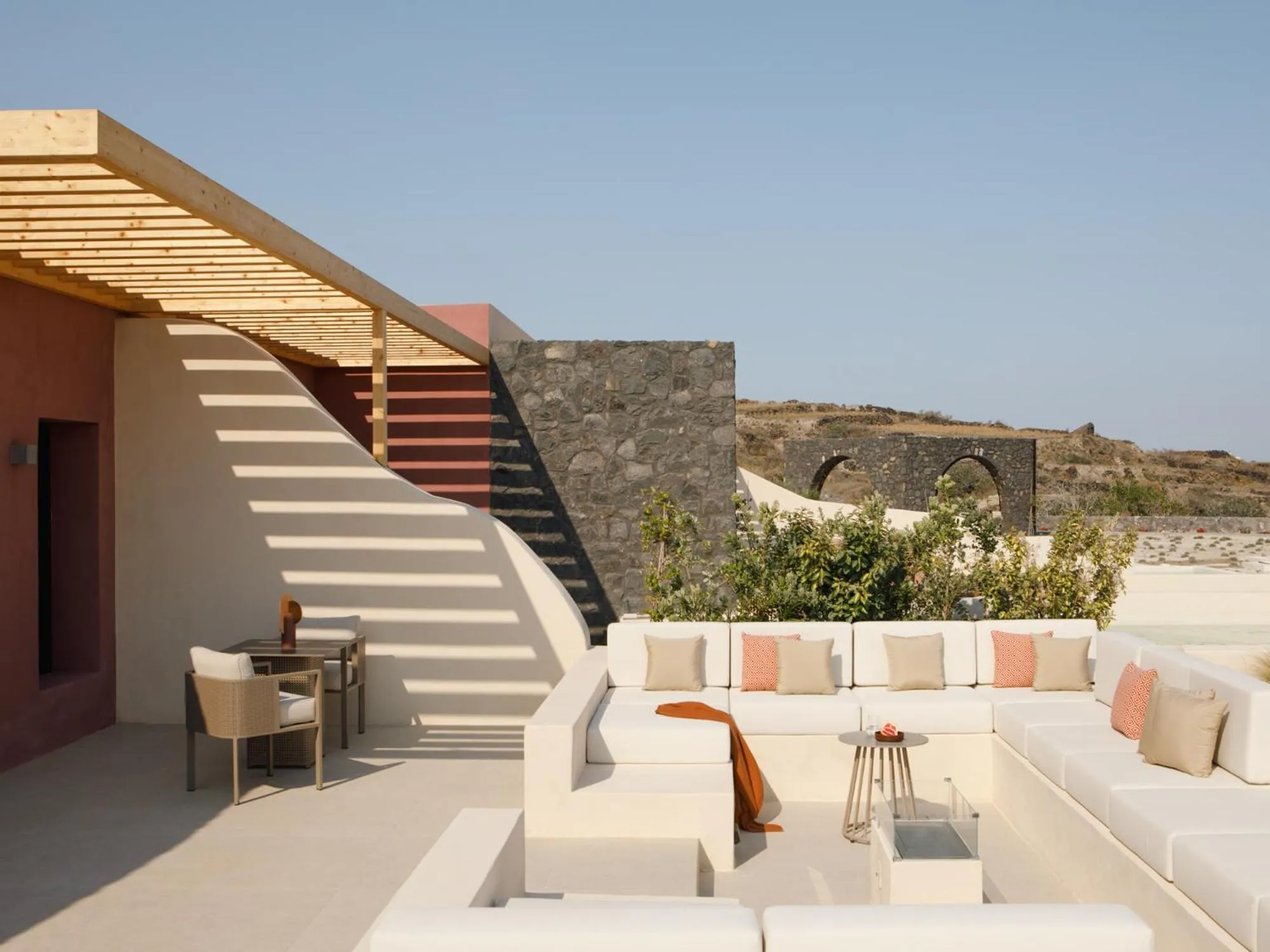 Patio in Elysian Retreat