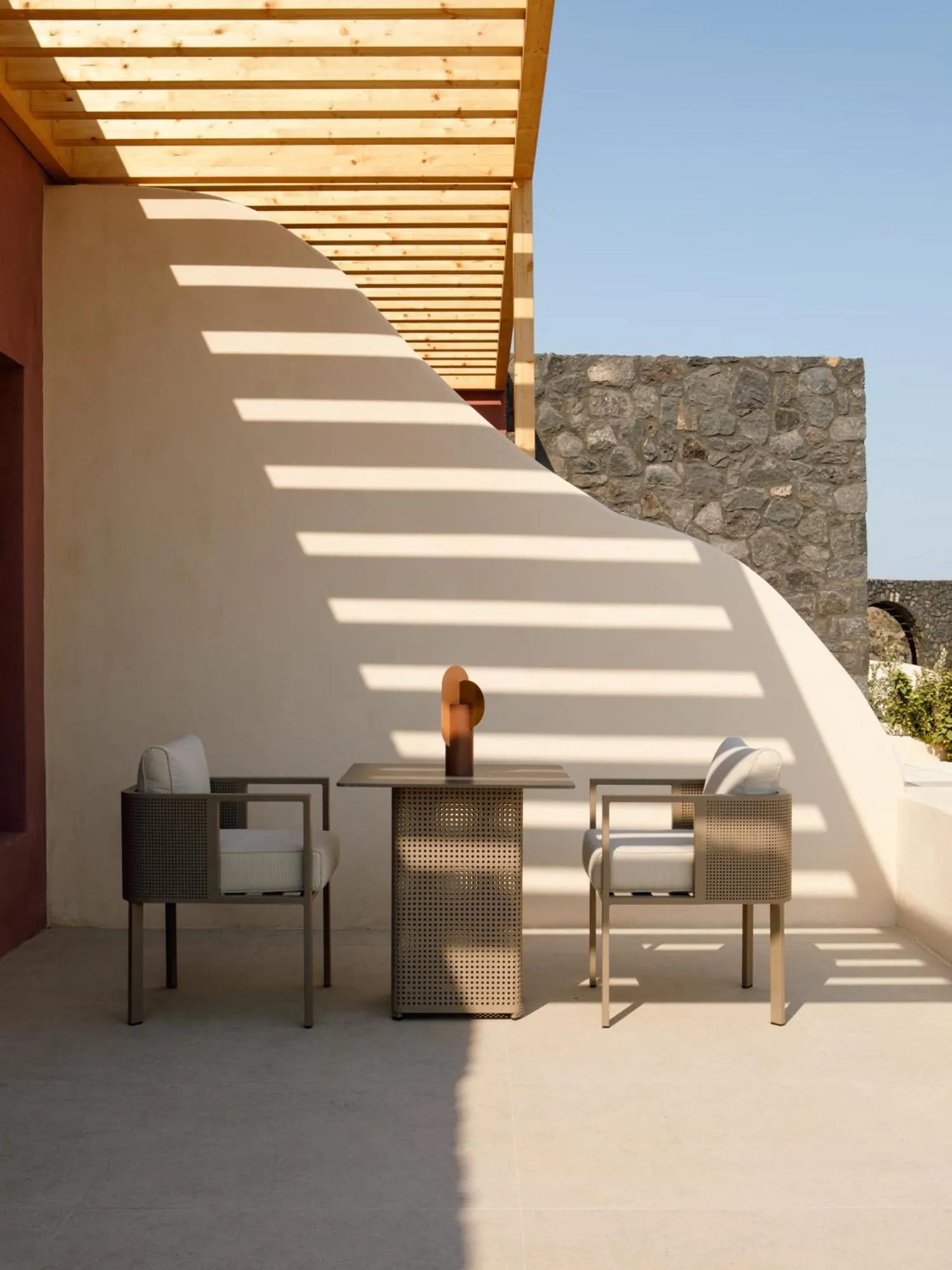 Patio in Elysian Retreat