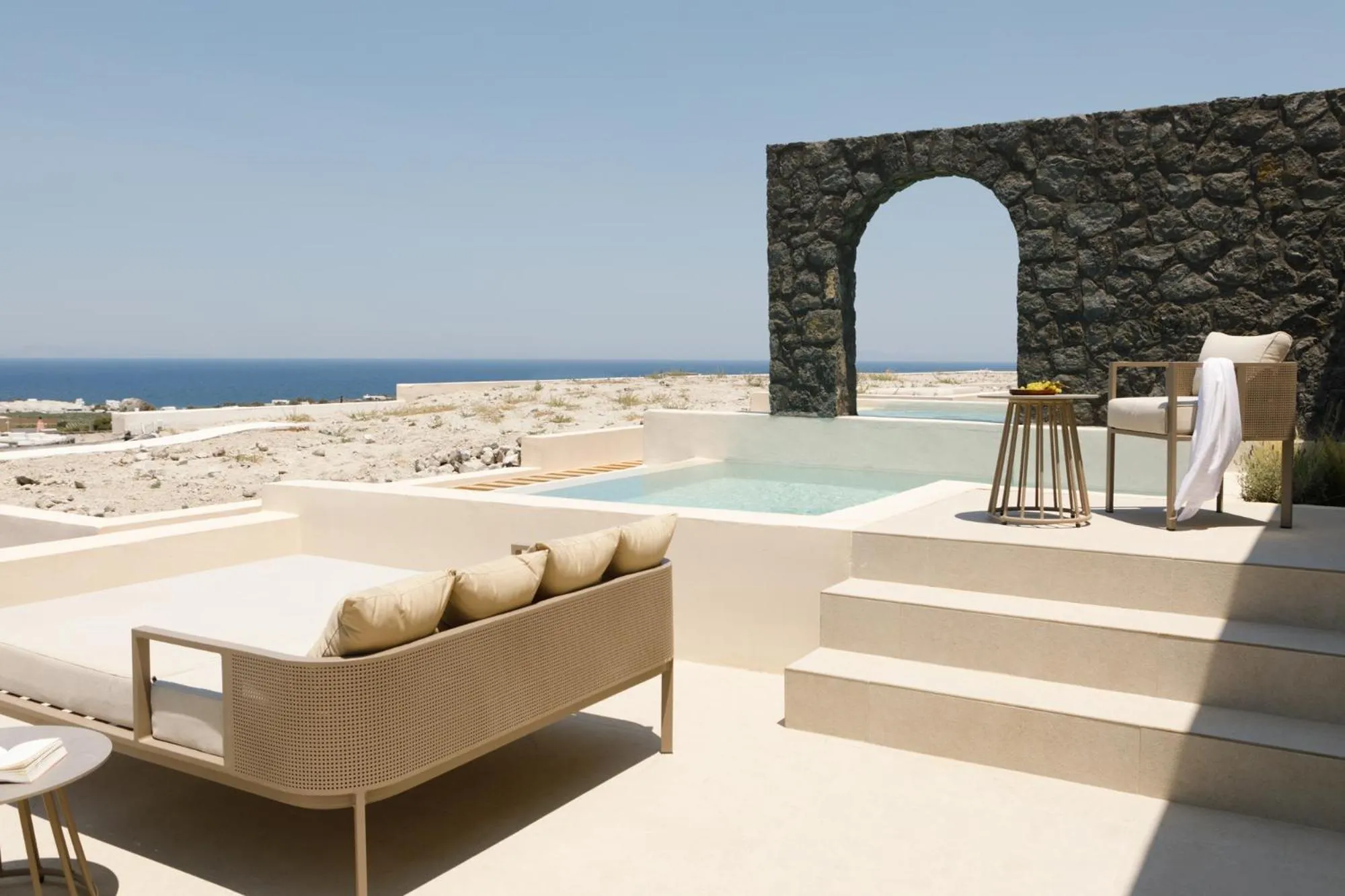 Patio in Elysian Retreat