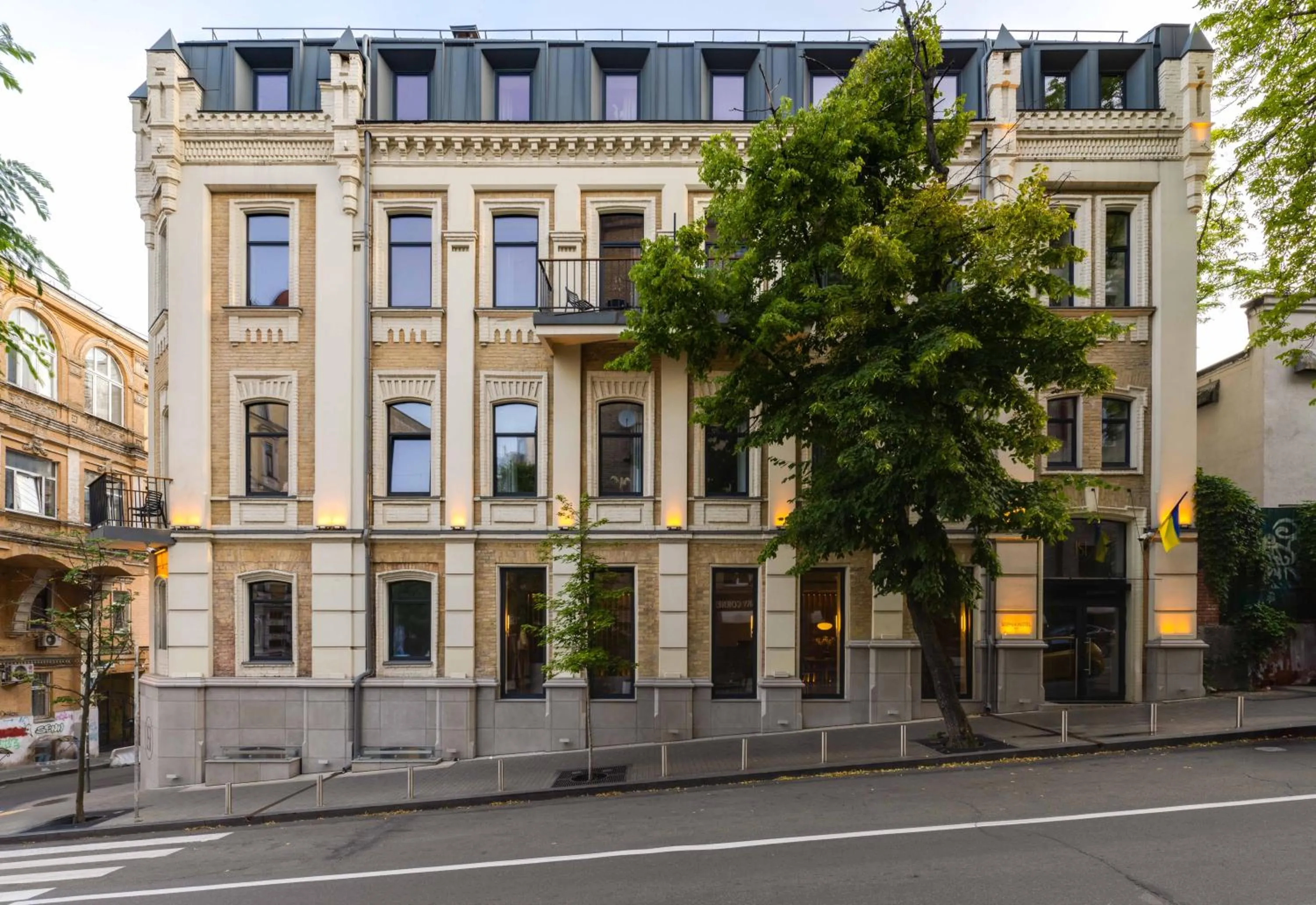Property building in Sophia Hotel Kyiv