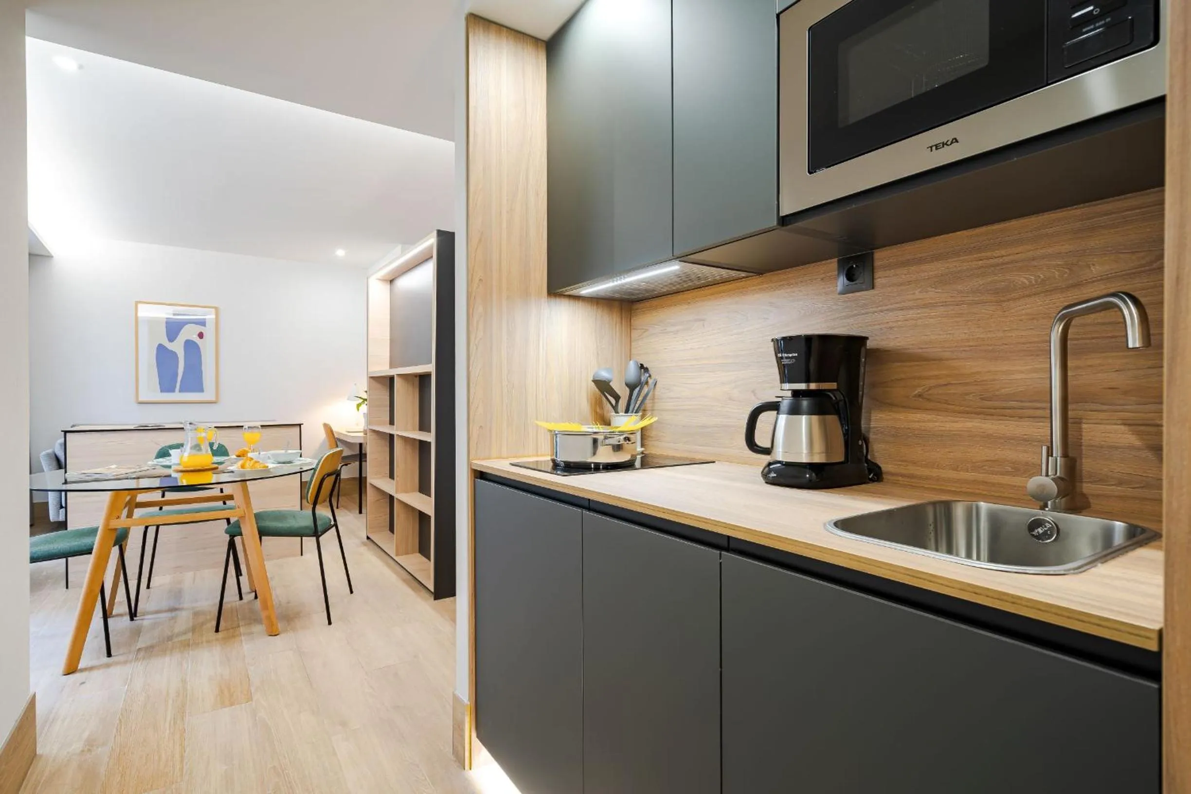 Living room in Feelathome Ventas Suites