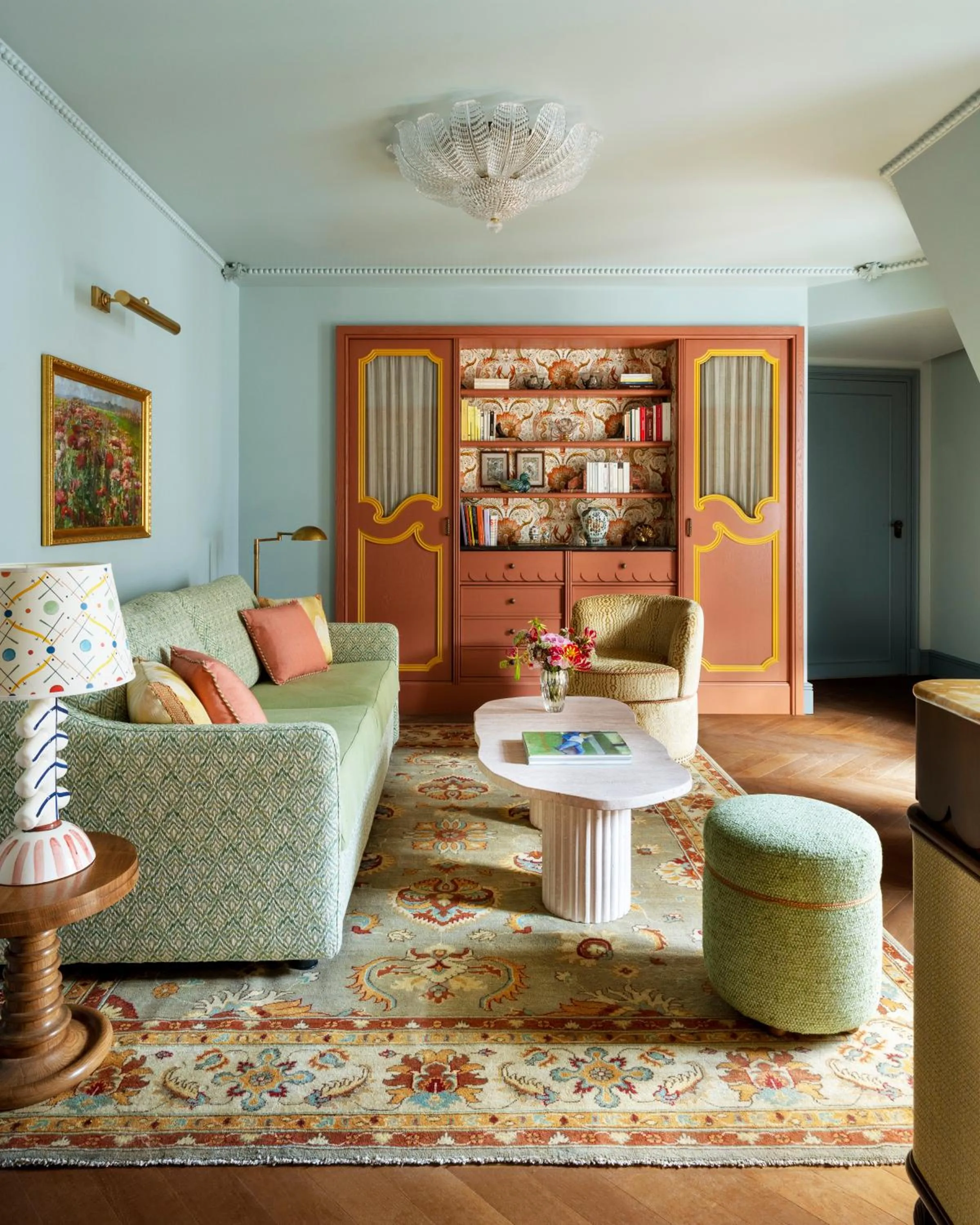 Living room in Le Grand Mazarin