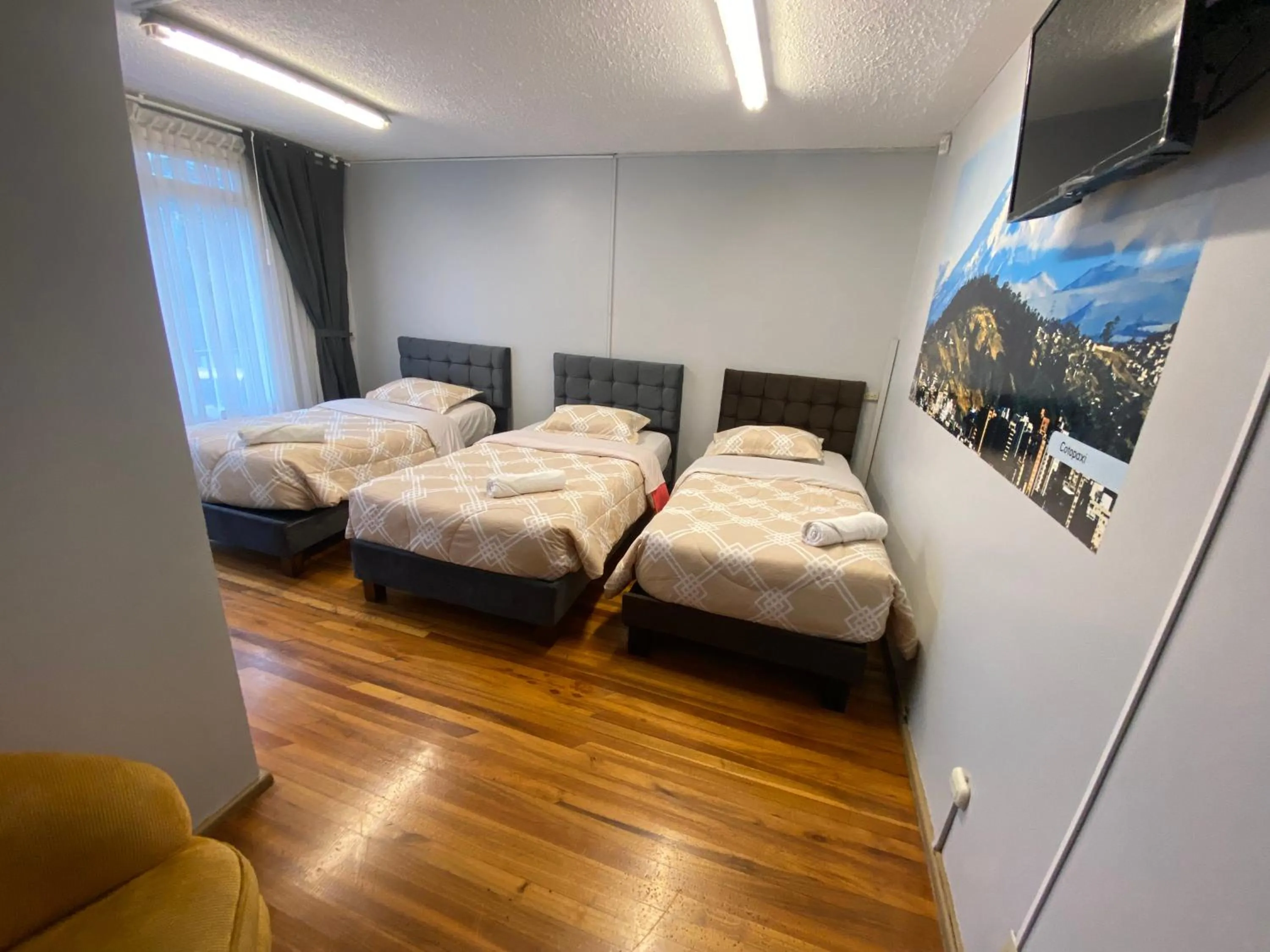 Photo of the whole room, Bed in Blue house La Floresta