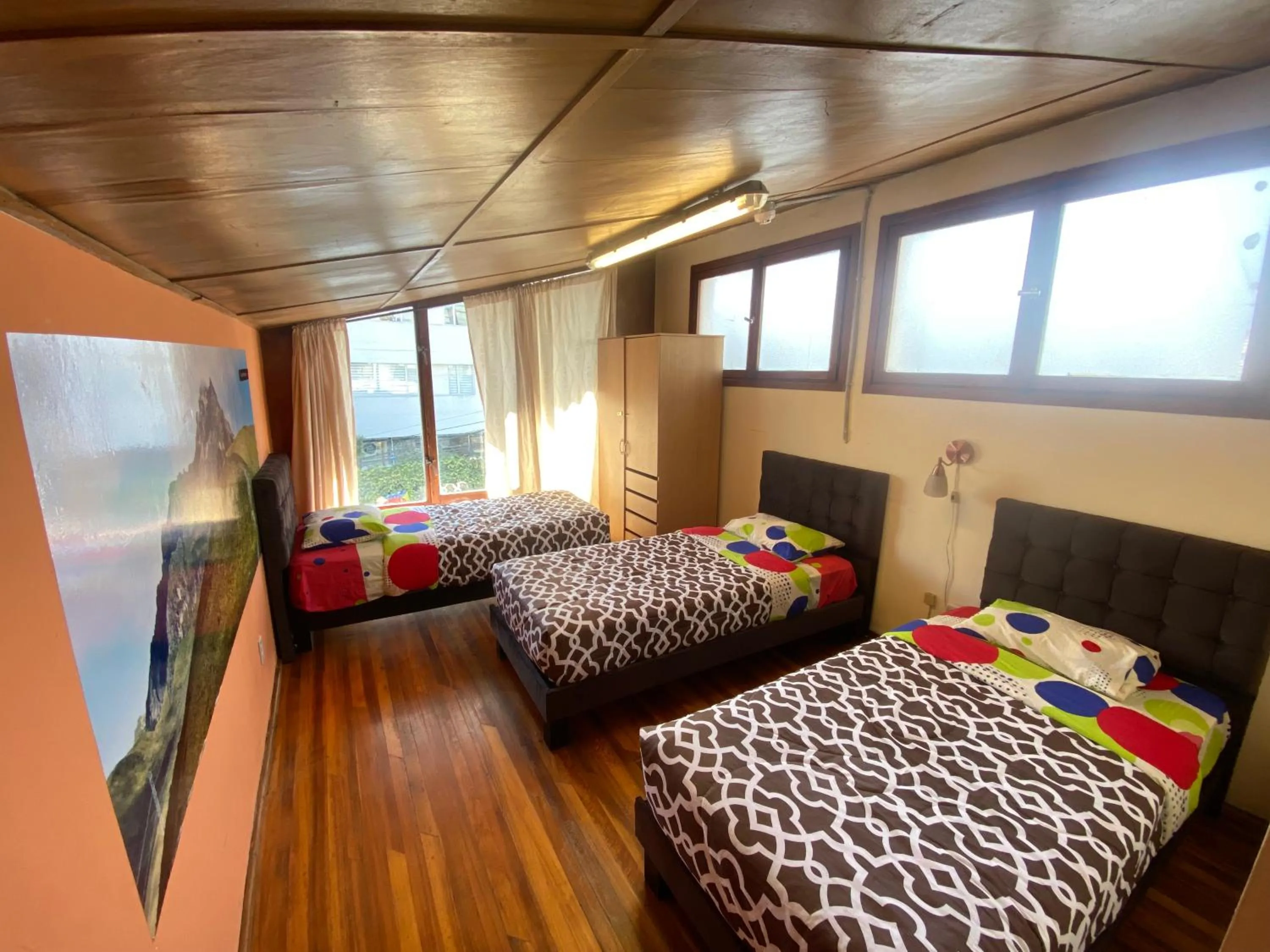 Bed in Blue house La Floresta