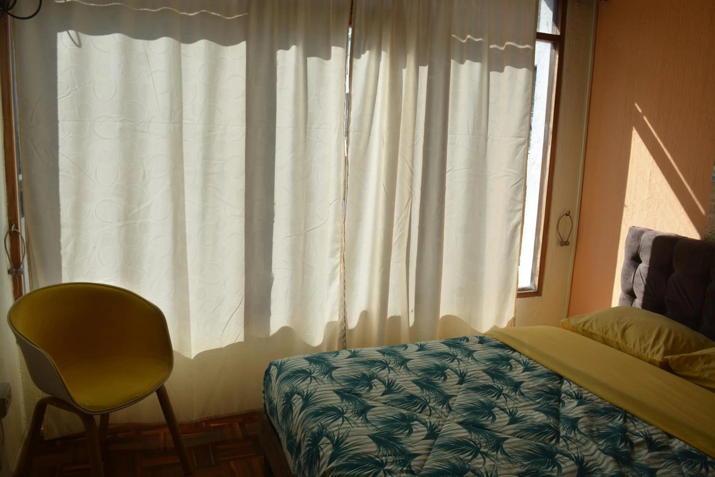 Bed in Blue house La Floresta