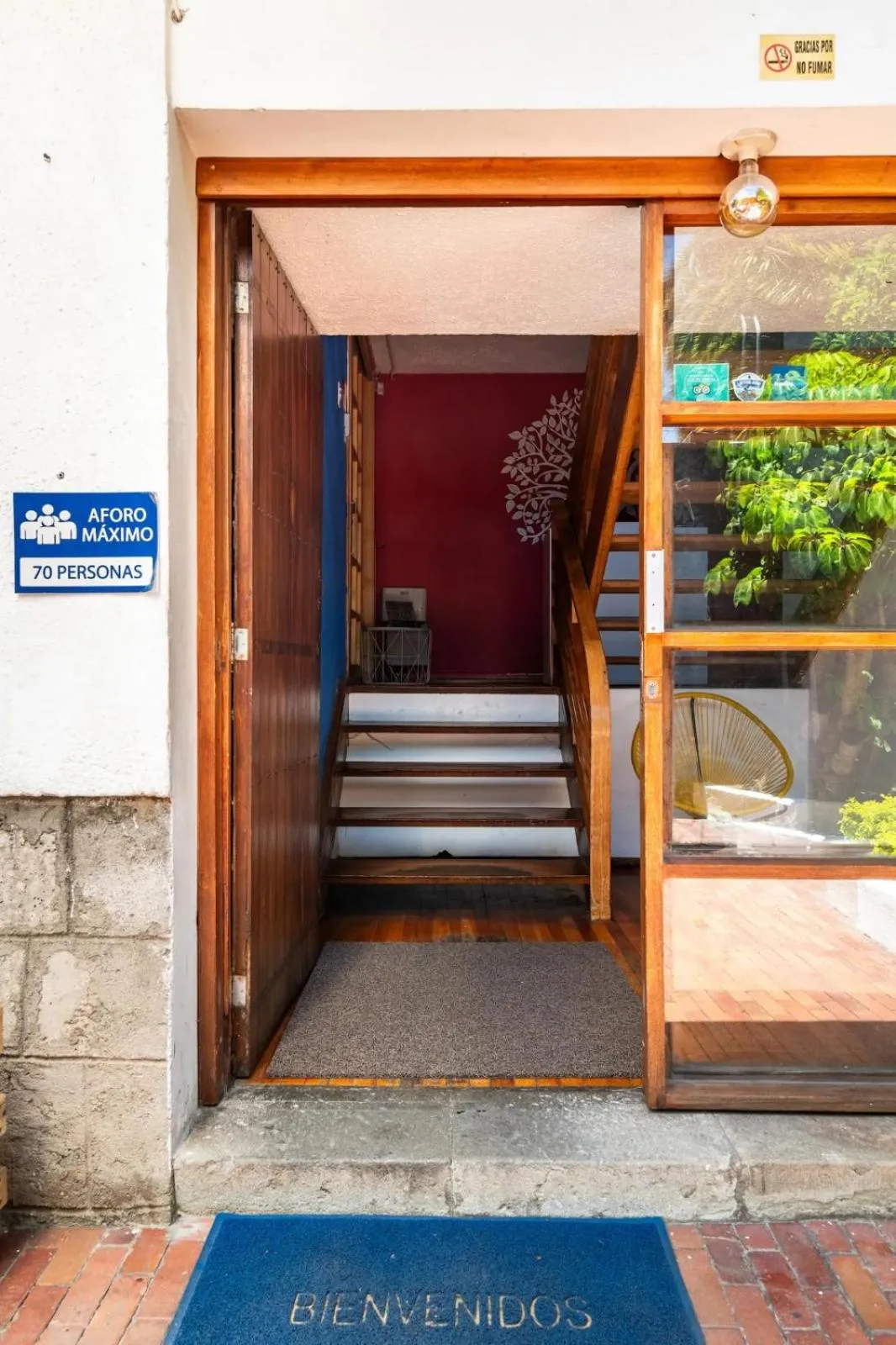 Day in Blue house La Floresta