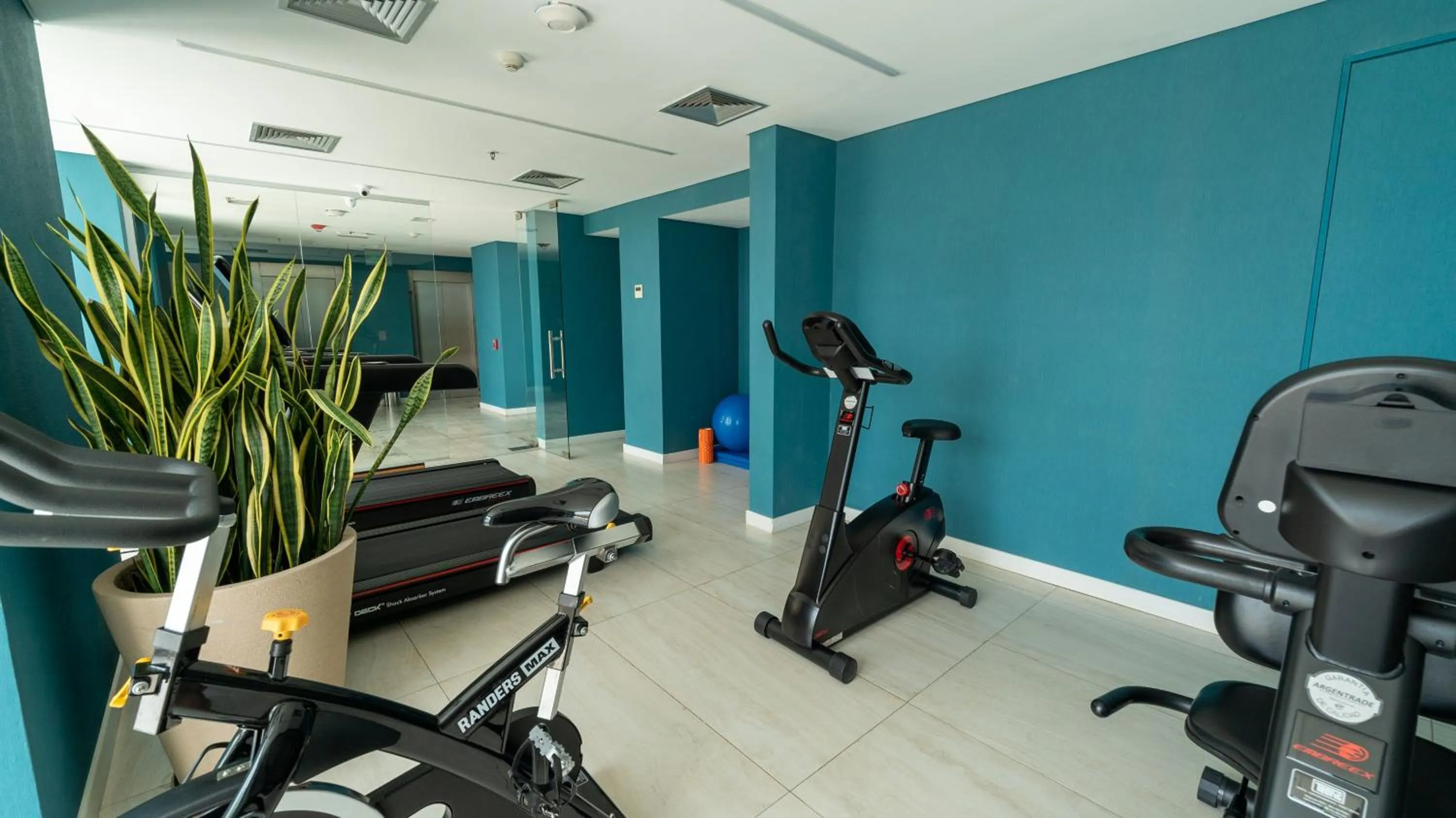 Fitness centre/facilities in Hotel Treinta-Seis