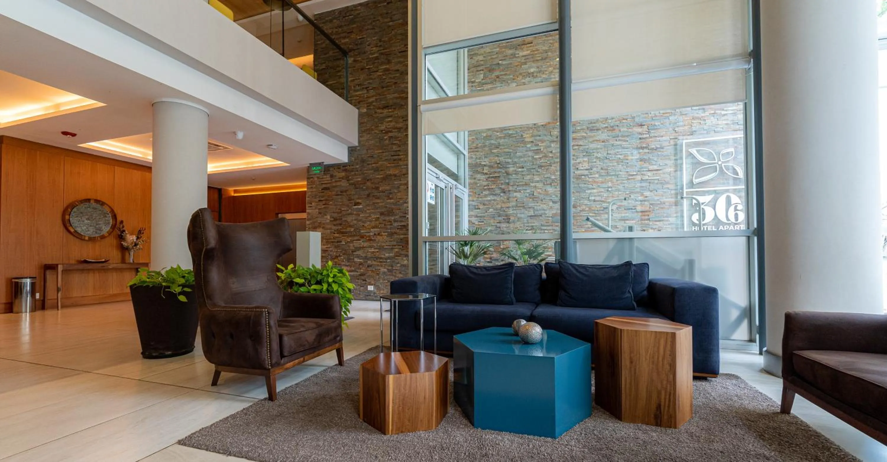 Lobby or reception in Hotel Treinta-Seis