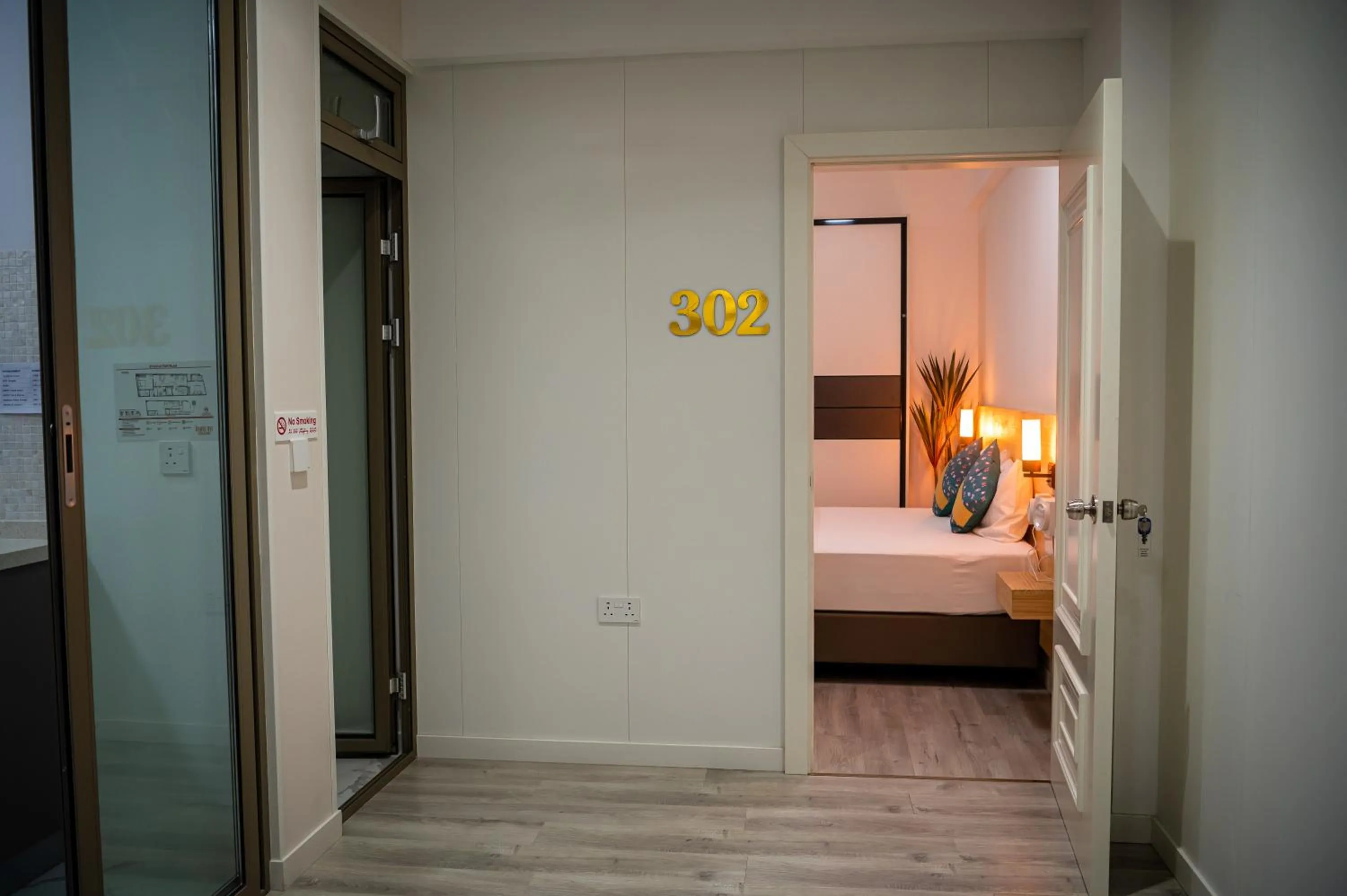 Bed in Tourist Inn Grand