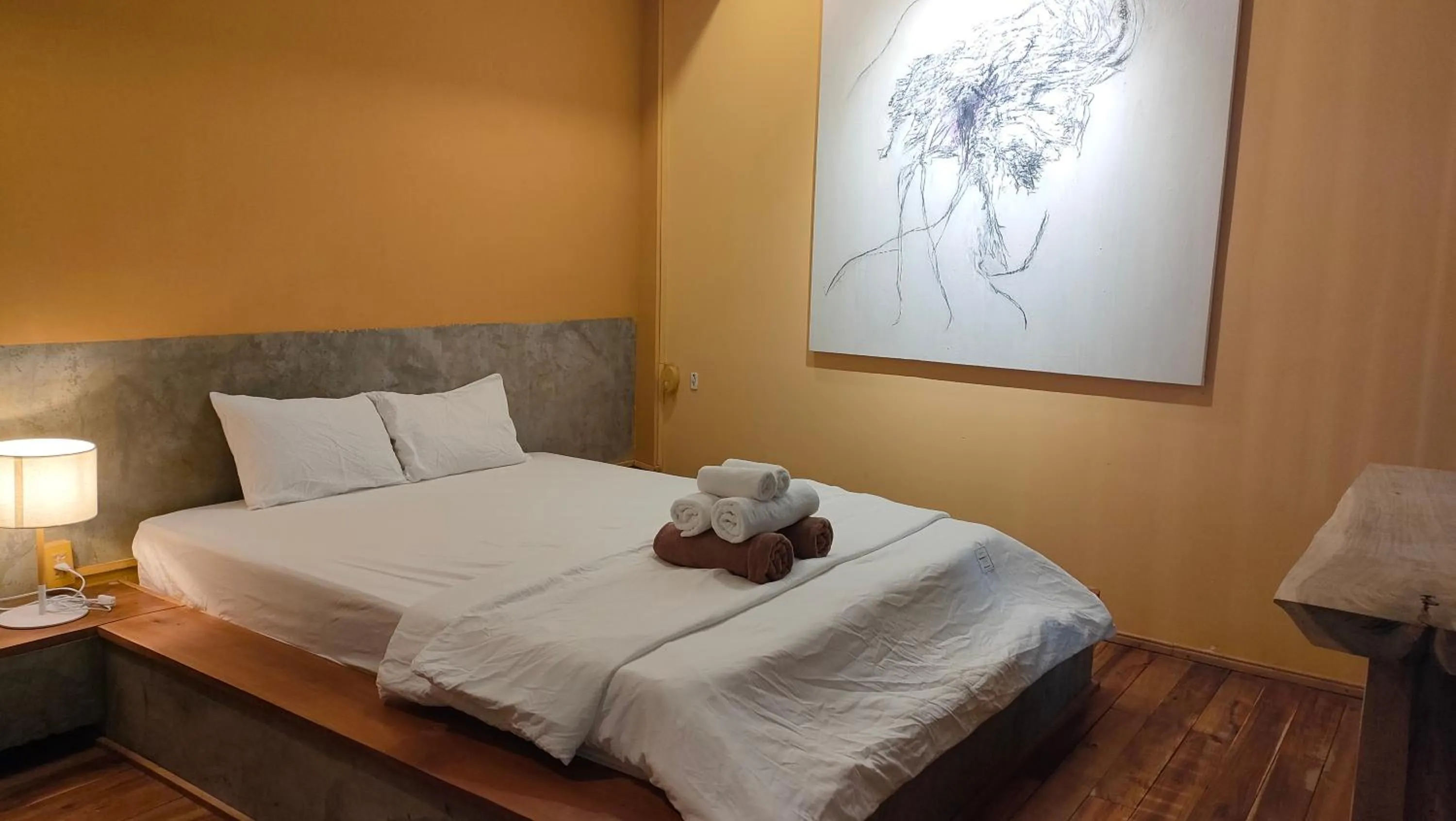 Bedroom, Bed in Eco Lagoon