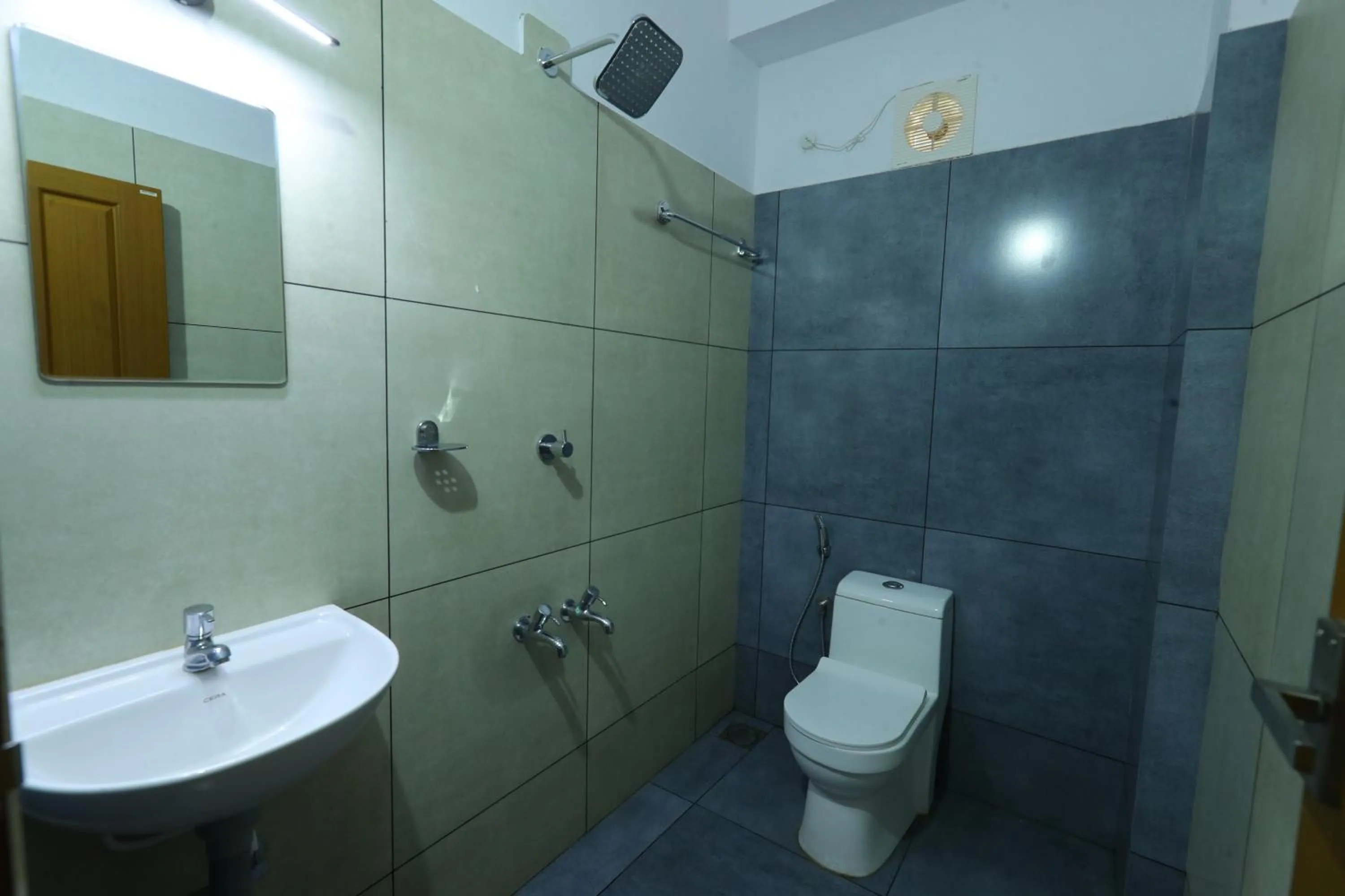 Bathroom in Aldora Airport Residency