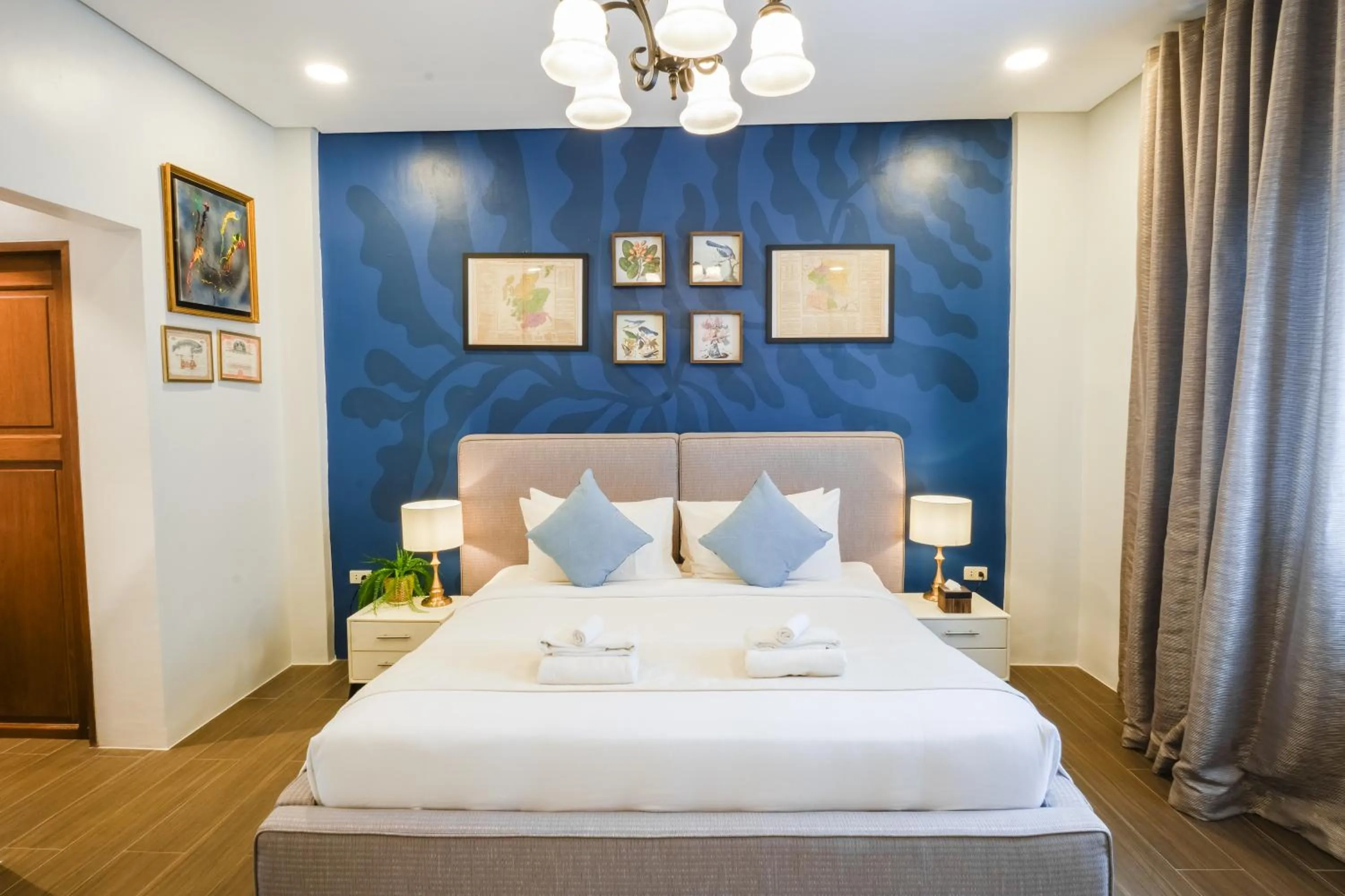 Bed in UNWND Boutique Hotel Calatagan