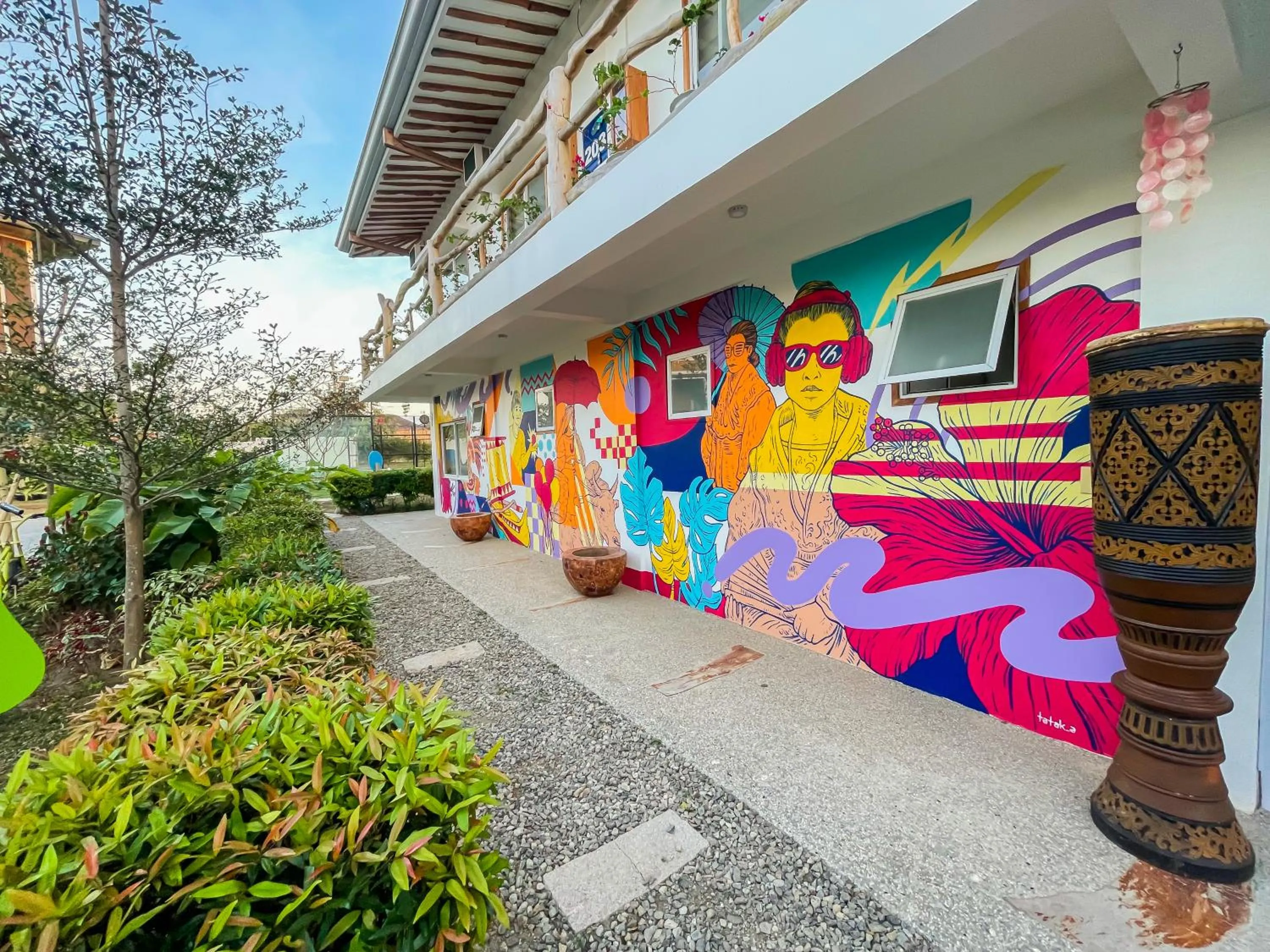 Property building in UNWND Boutique Hotel Calatagan