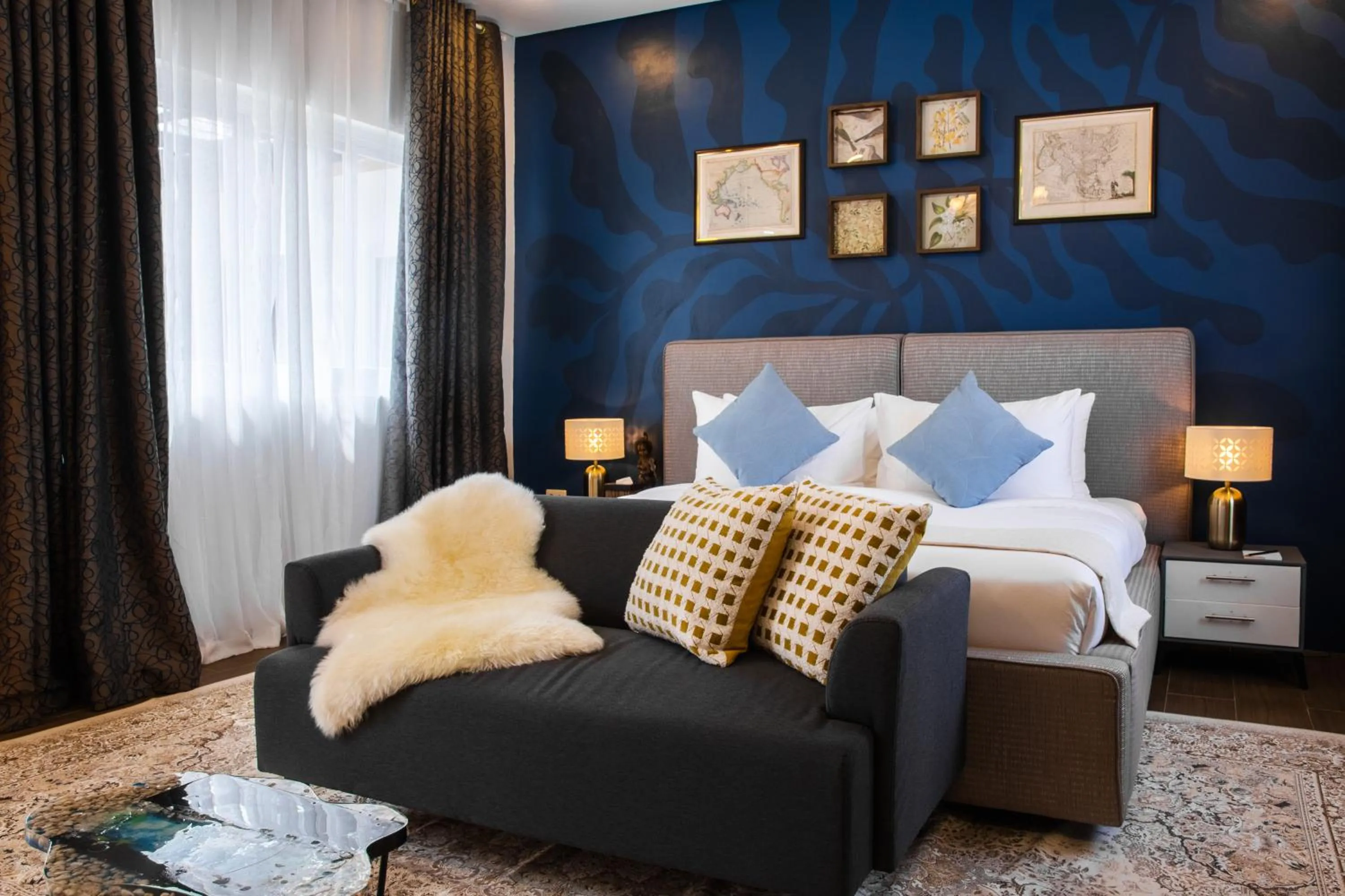 Bed in UNWND Boutique Hotel Calatagan