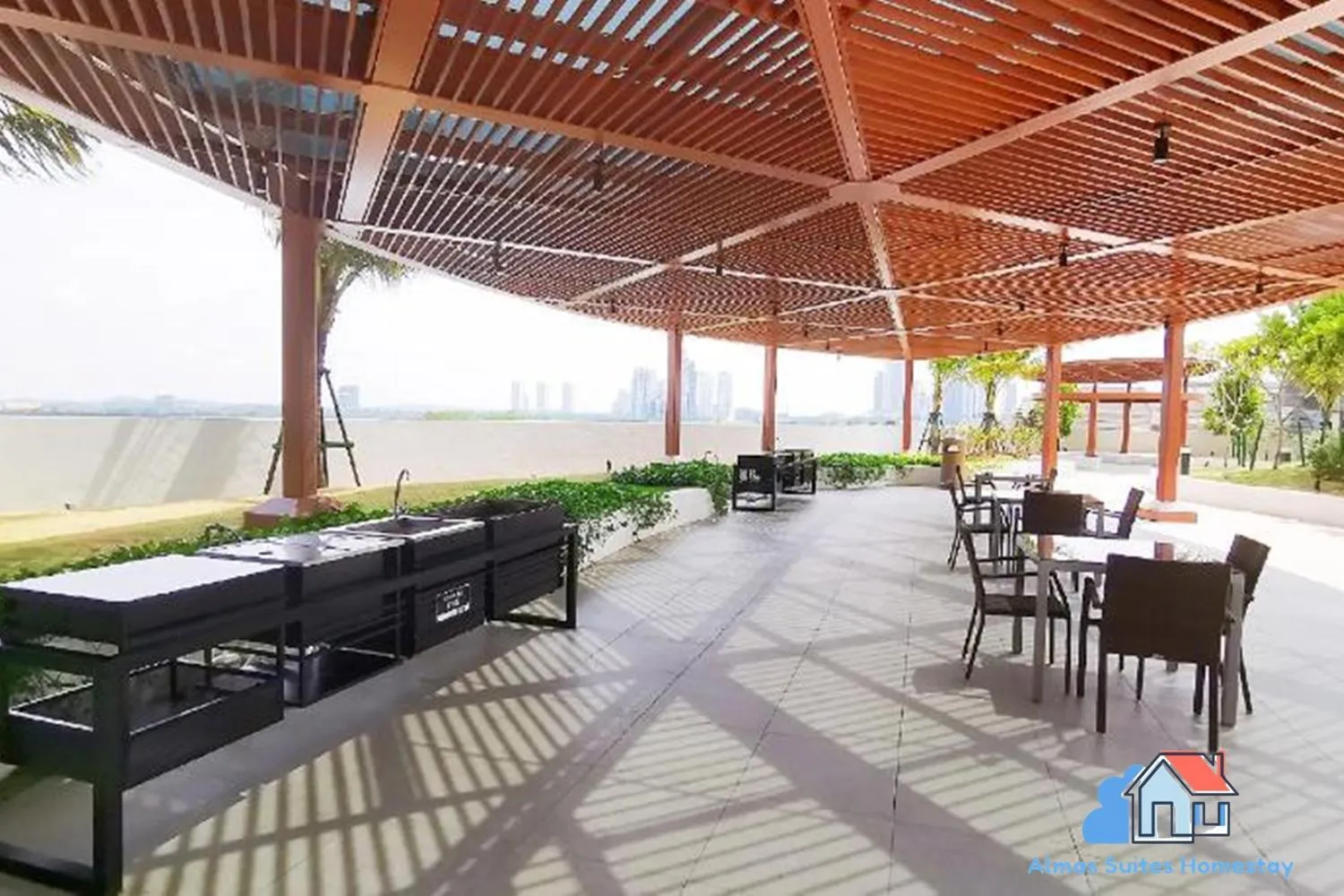 Natural landscape in Almas Suites @ Puteri Harbour