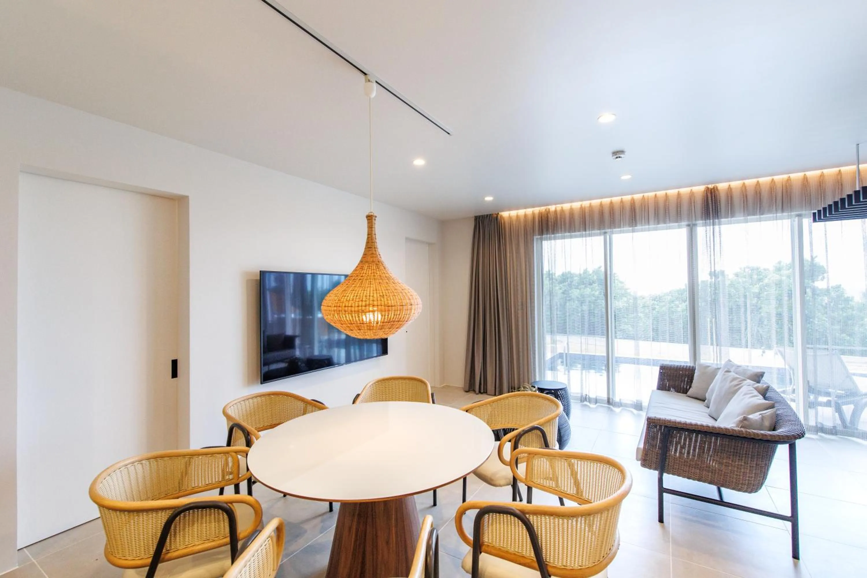 Living room in Crystal Villa Bayside