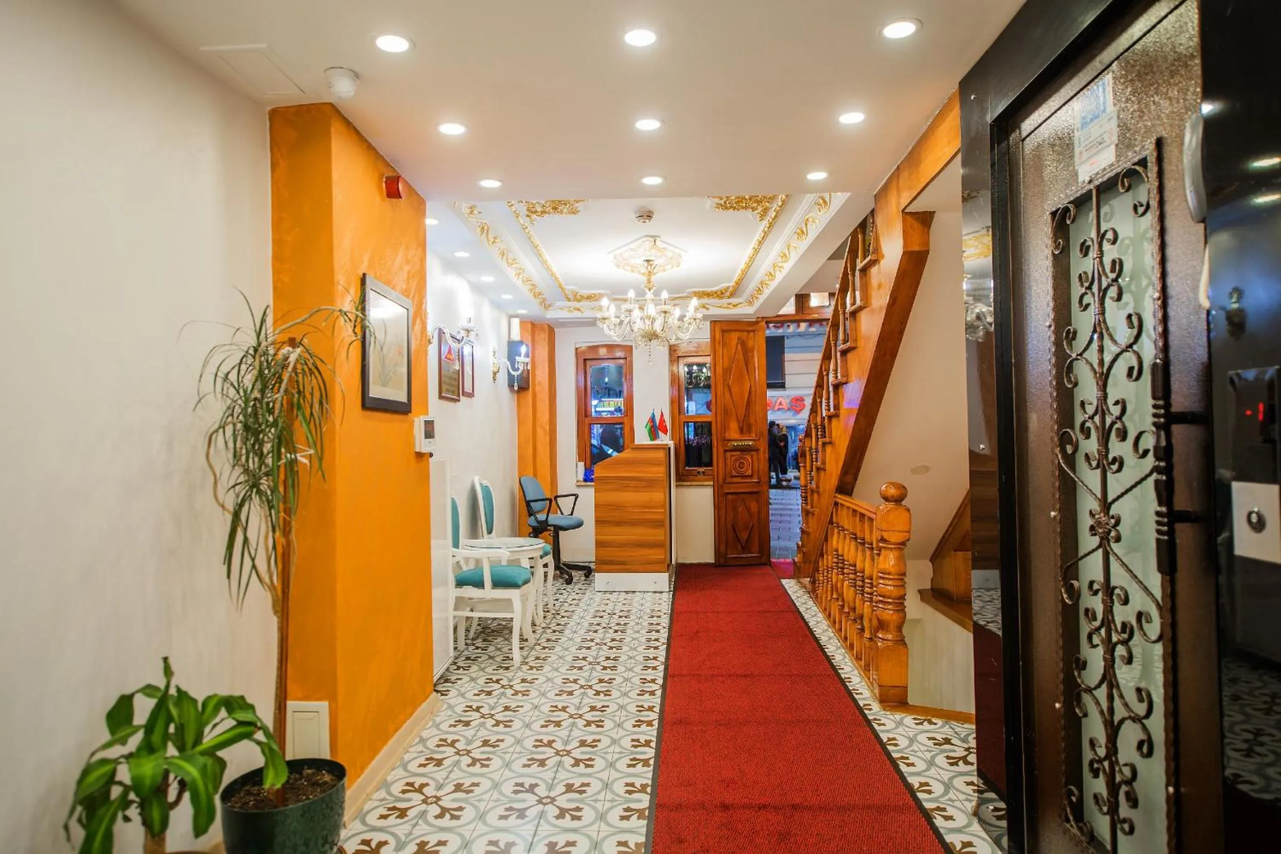 Lobby or reception in Linfer Hotel Taksim