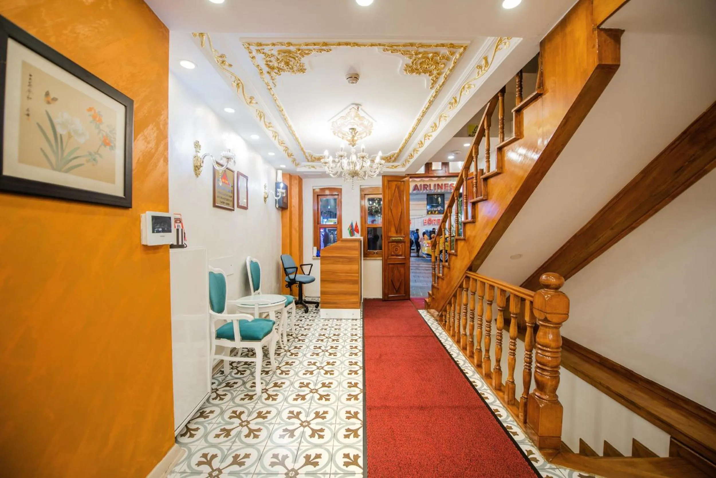 Lobby or reception in Linfer Hotel Taksim