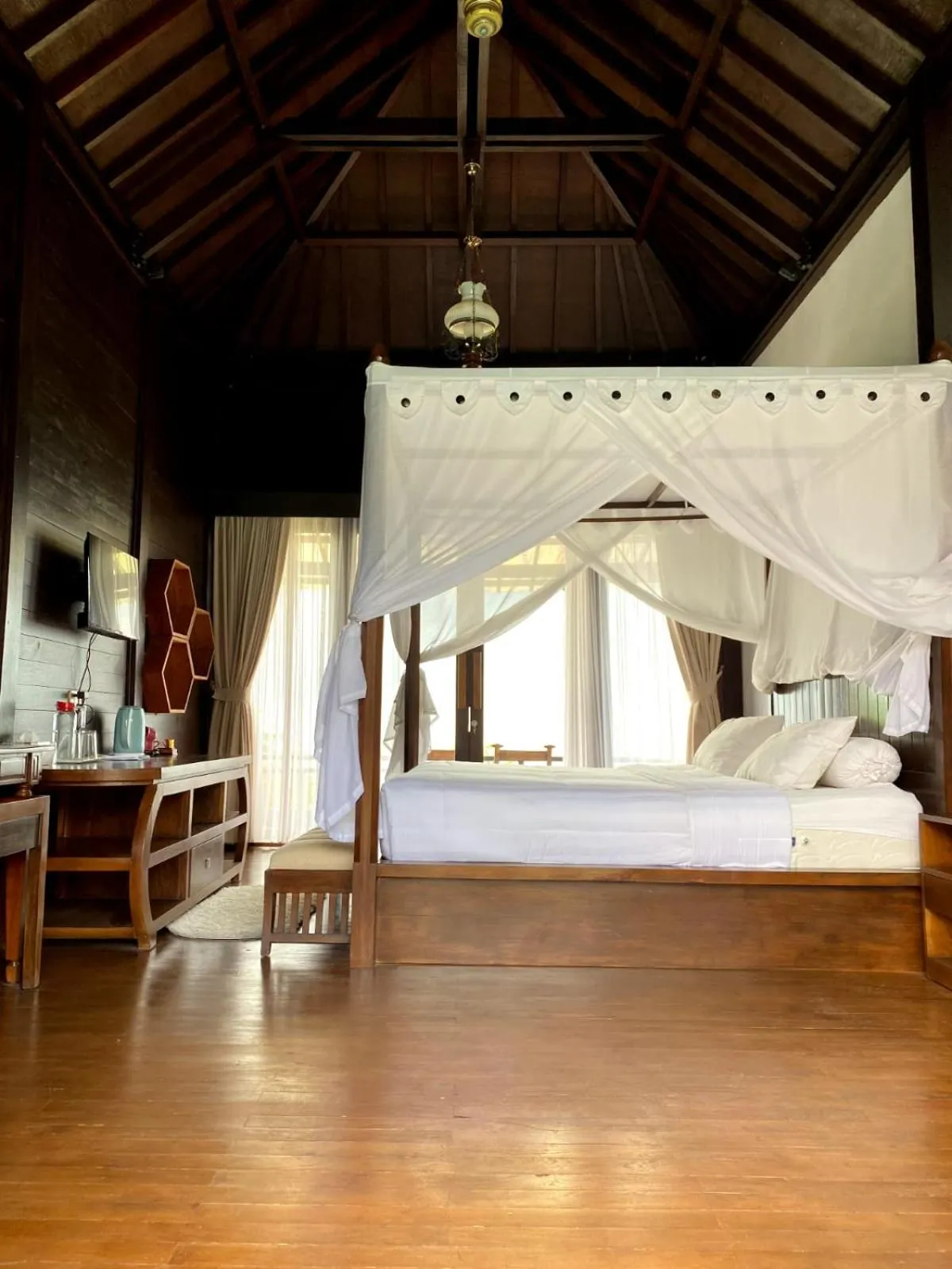 Bed in Shankara Munduk Bali