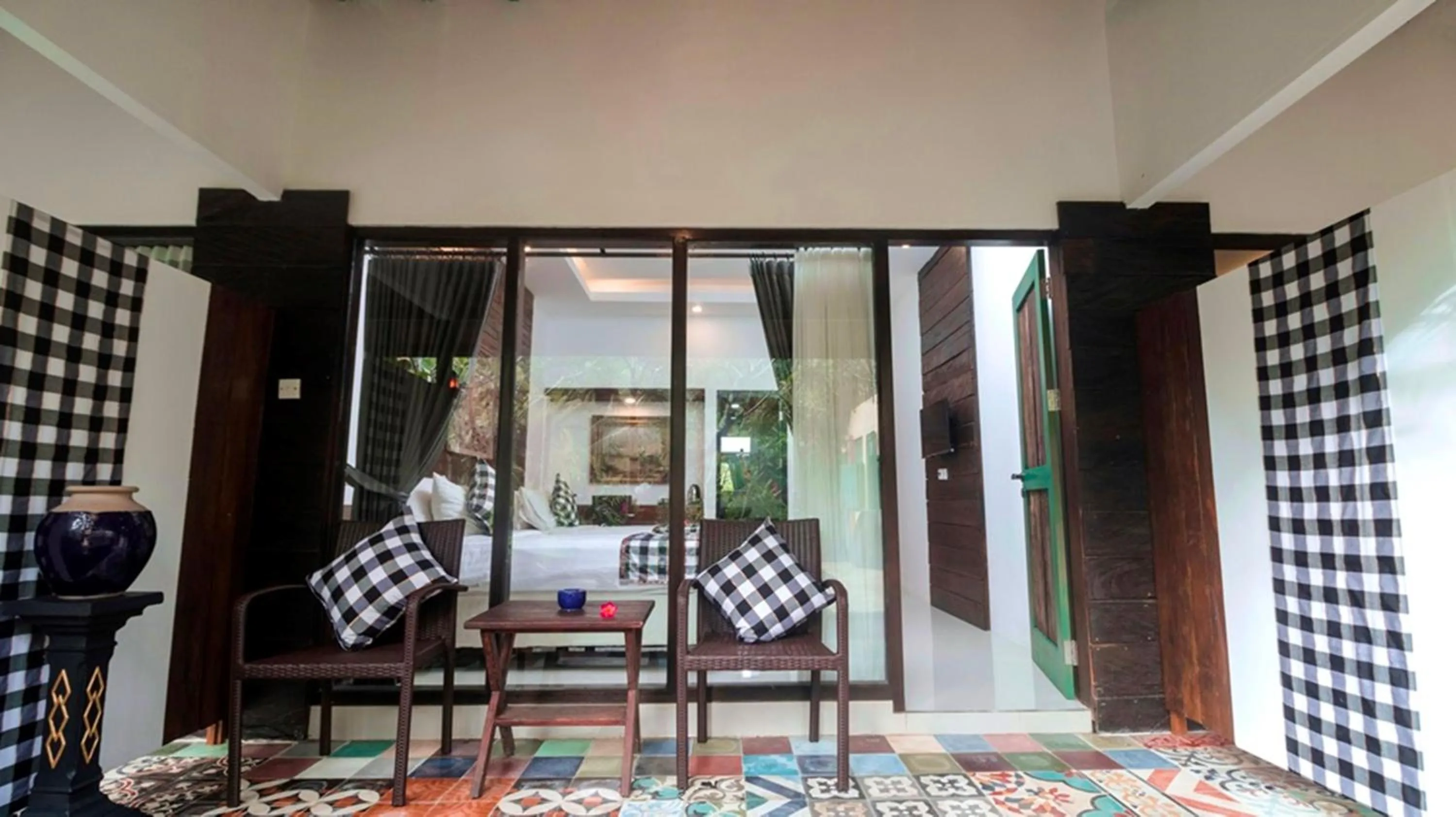 Balcony/Terrace in Nawa Sakti Ubud Suite