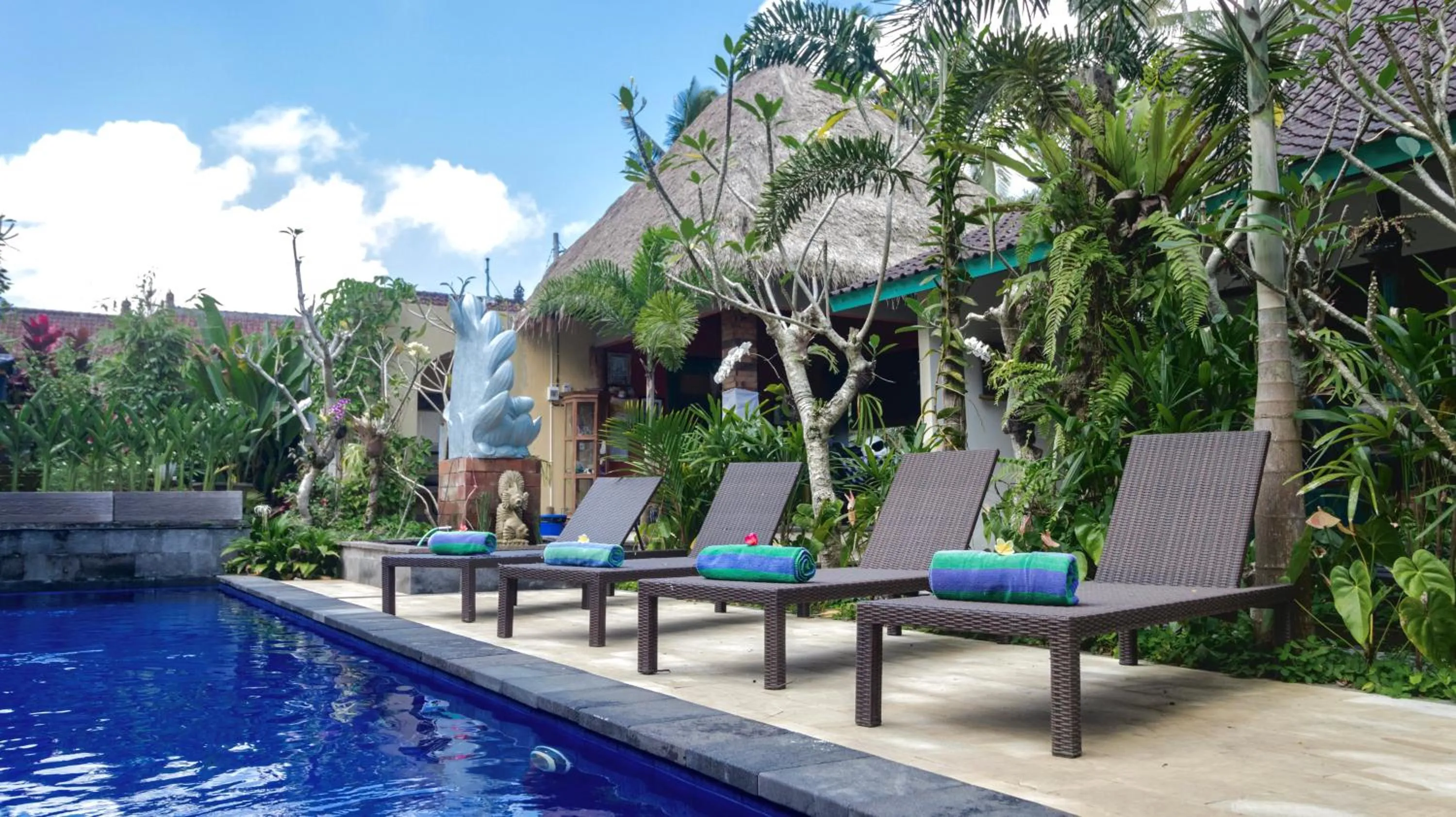 Swimming pool in Nawa Sakti Ubud Suite