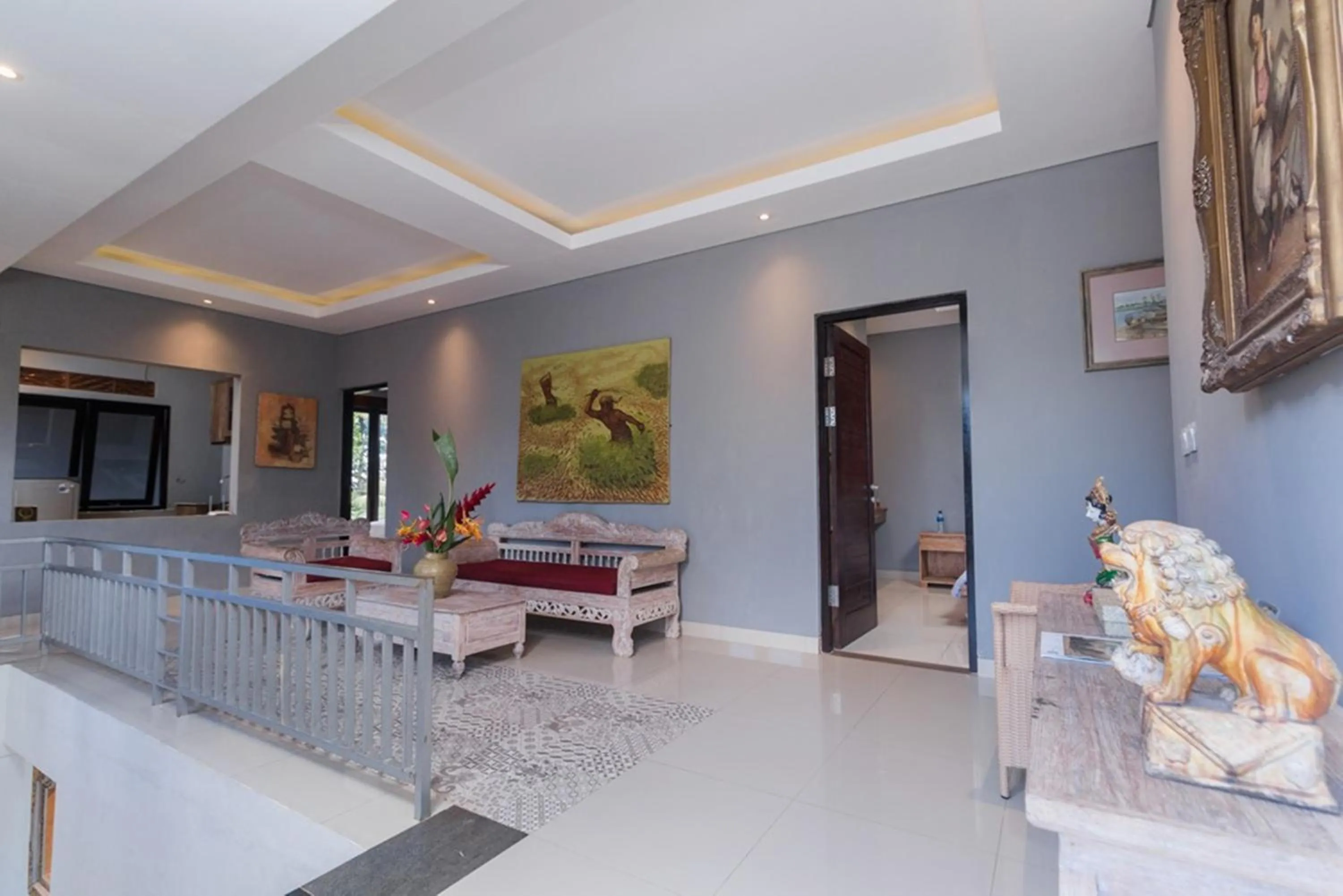 Living room in Nawa Sakti Ubud Suite