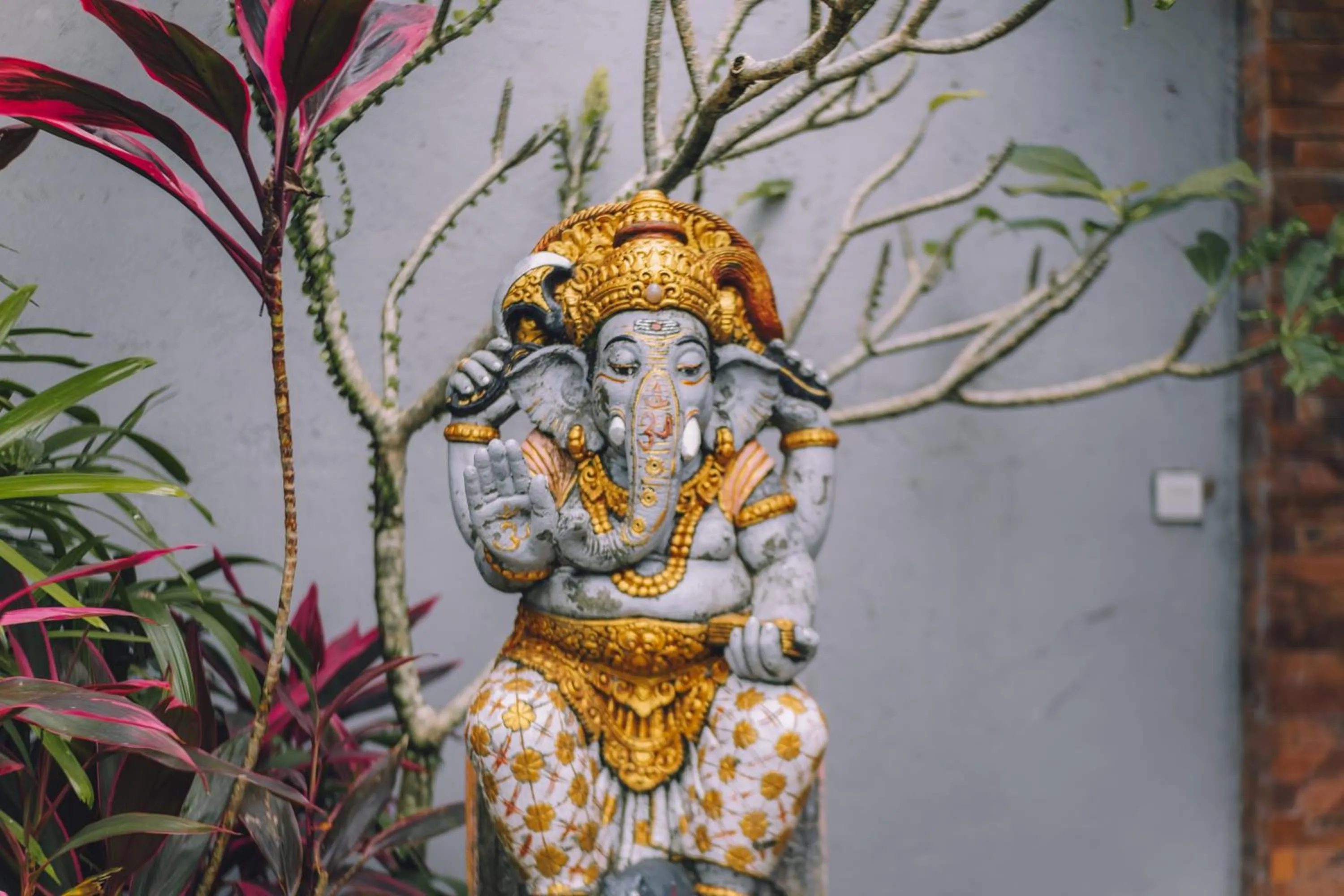 Decorative detail in Nawa Sakti Ubud Suite