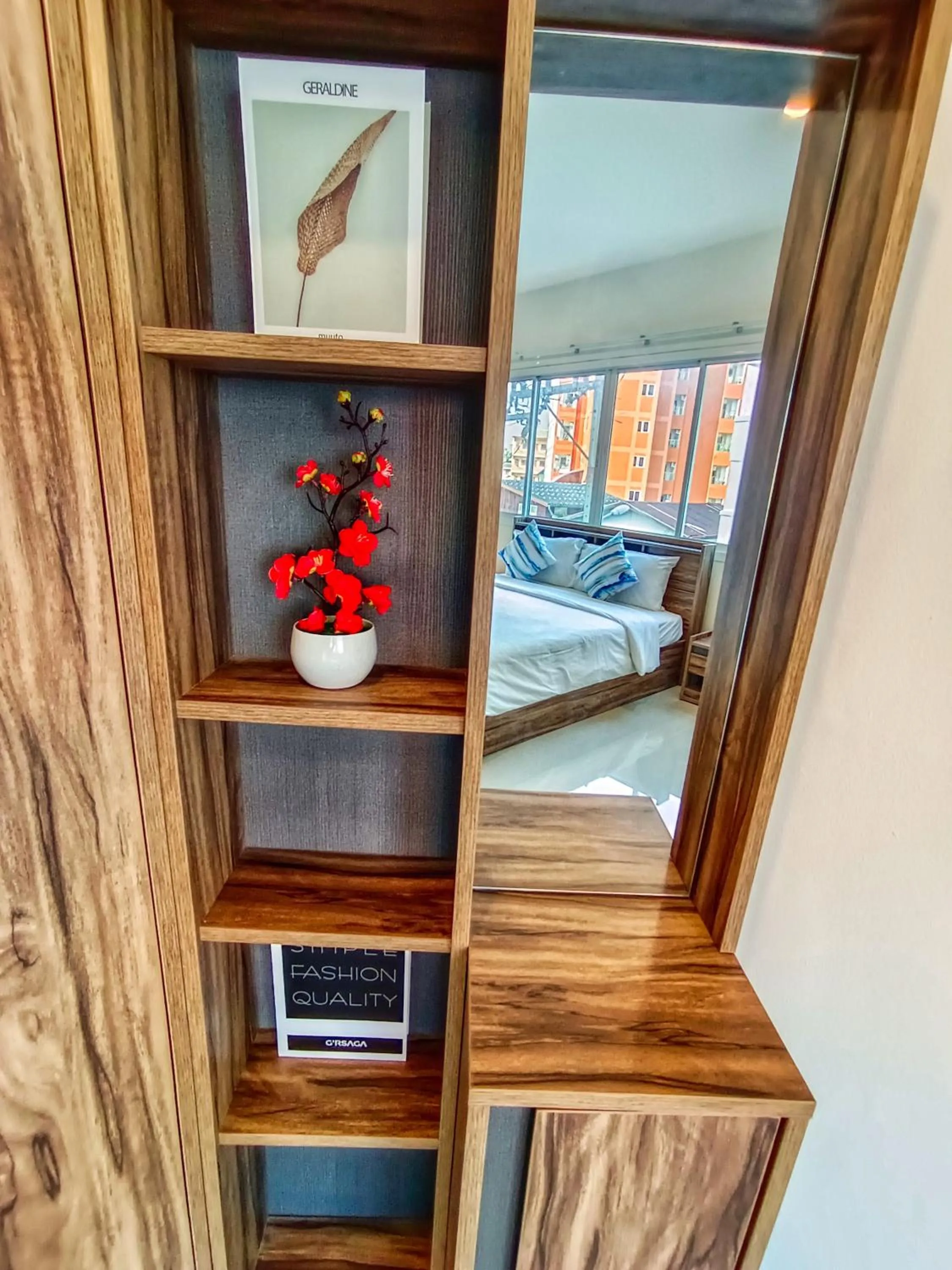 wardrobe in Sailor Hotel Pattaya