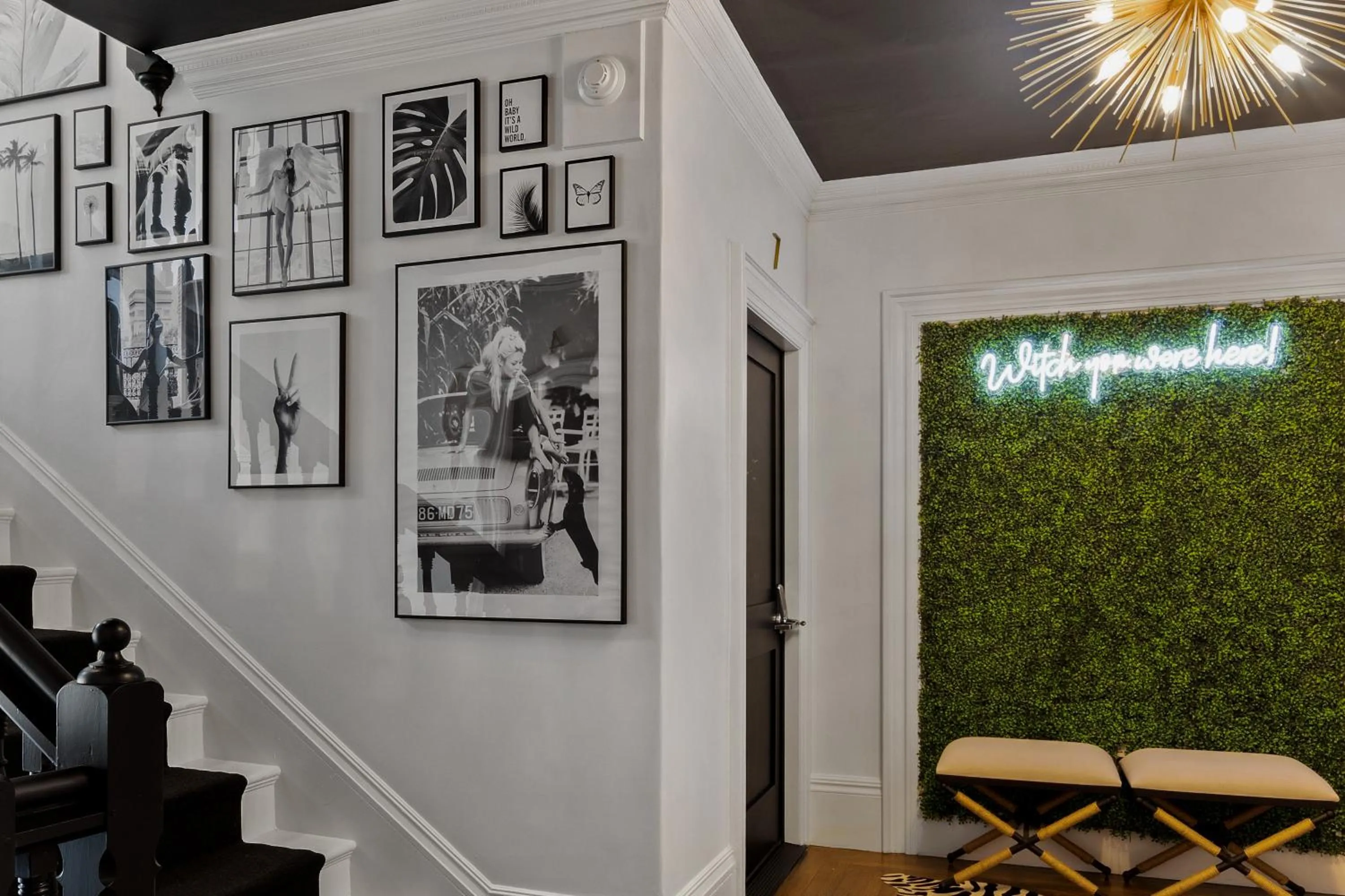 Decorative detail in The Coach House