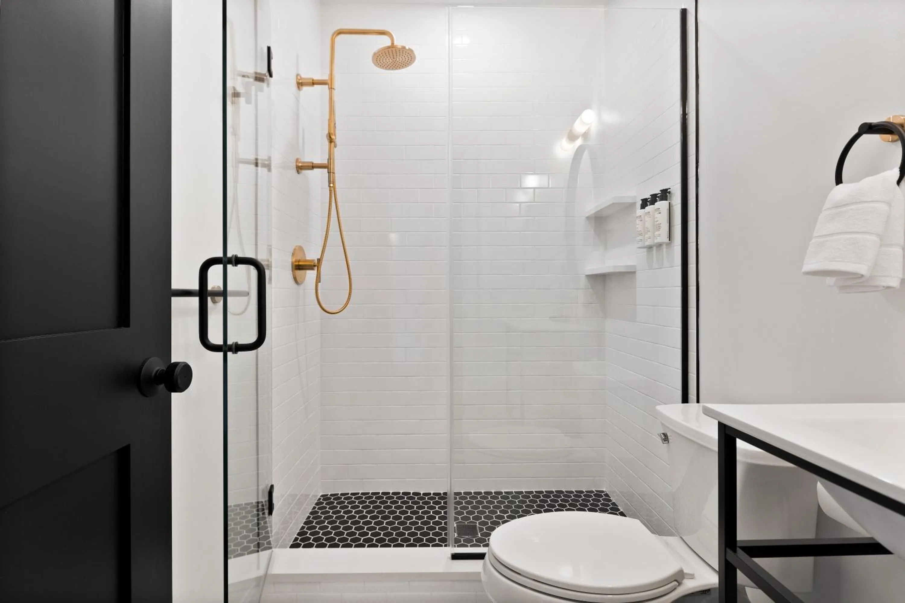 Shower in The Coach House