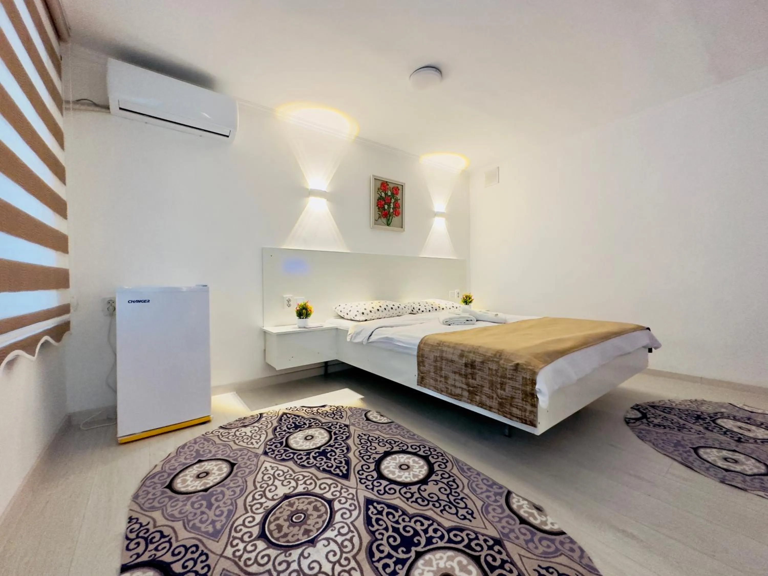 Bed in ABS Guest House Osh