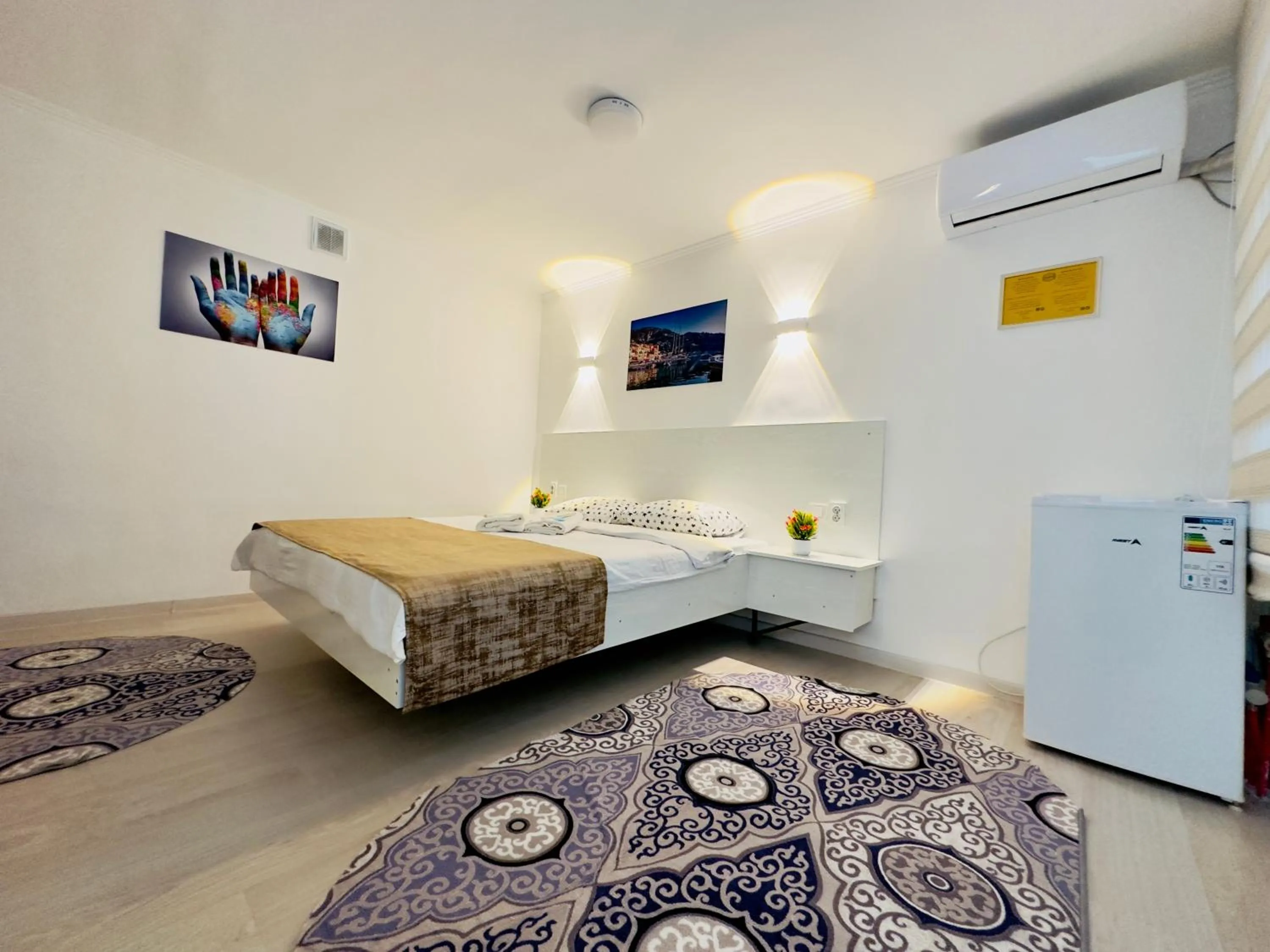 Bed in ABS Guest House Osh