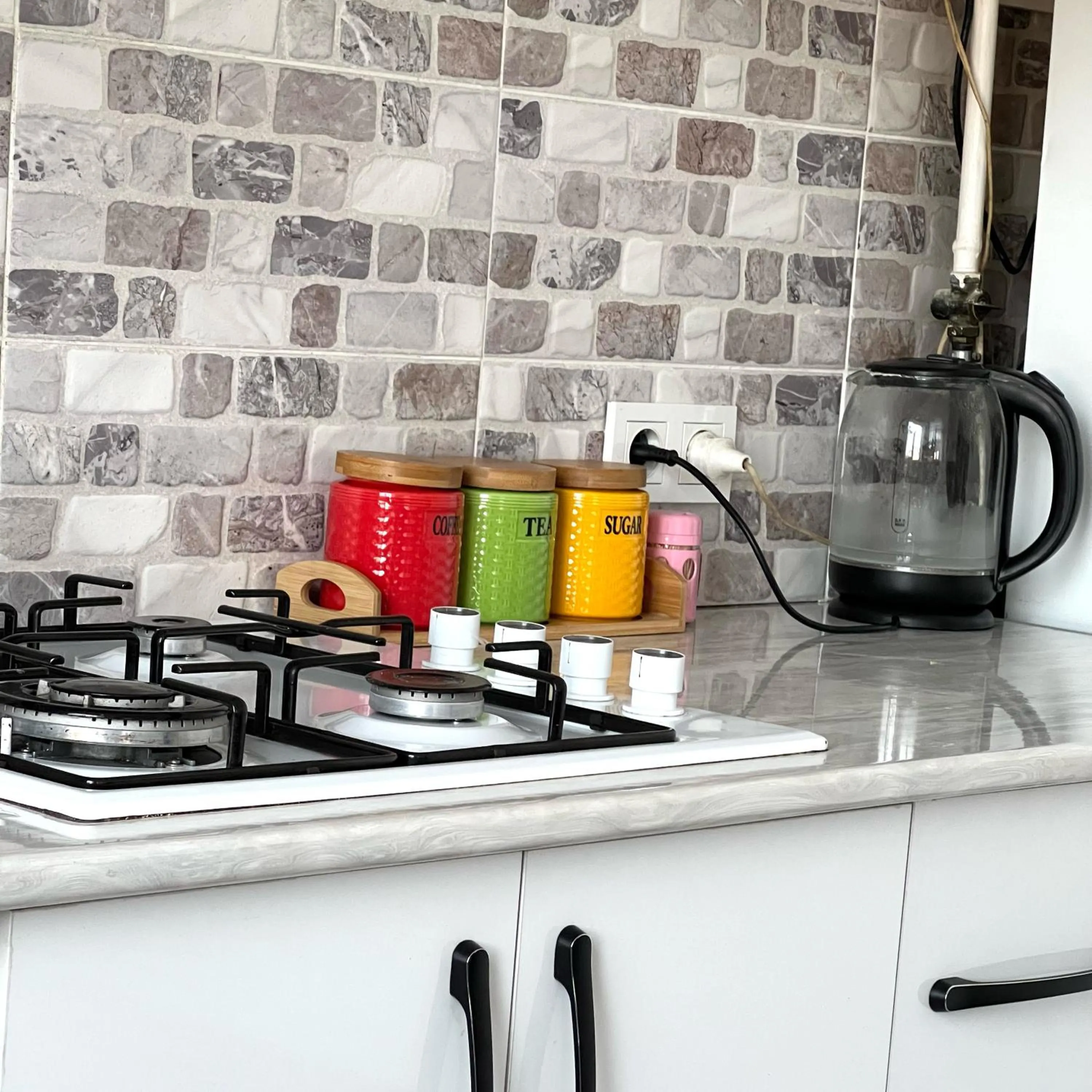 Kitchen or kitchenette in ABS Guest House Osh