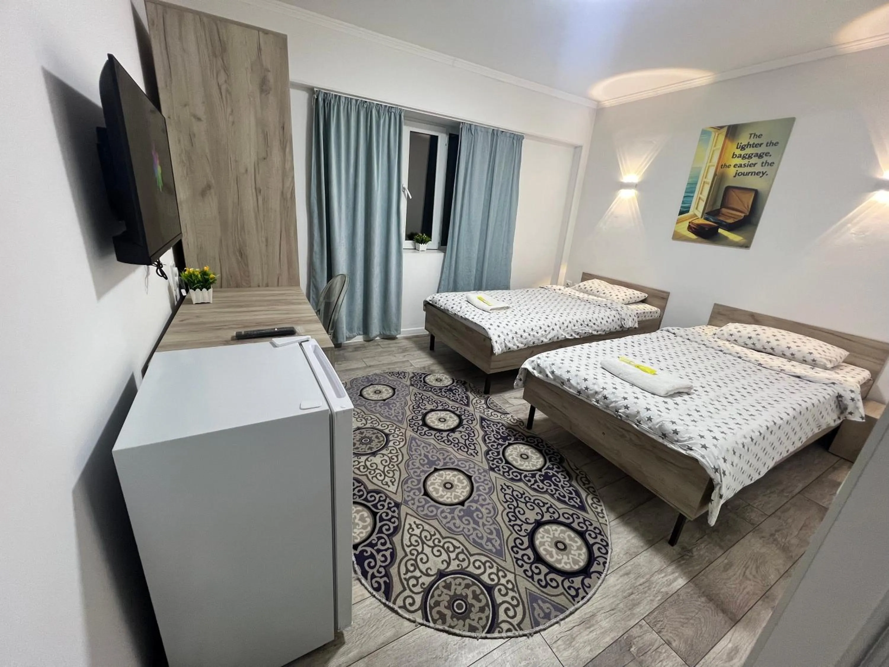 Bed in ABS Guest House Osh